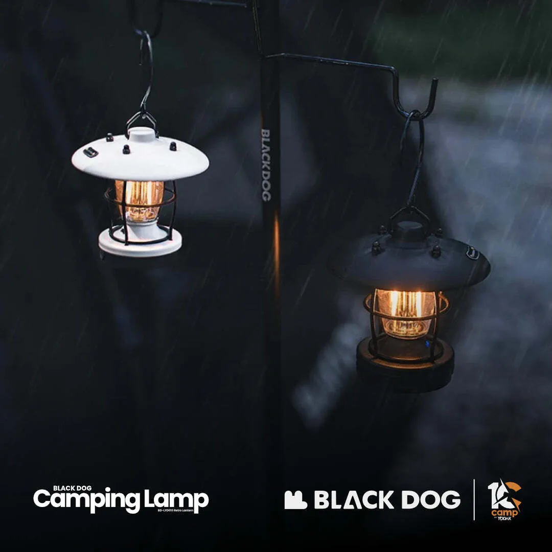 Lampu Gantung Camping Mini Retro Blackdog BD-LYD010