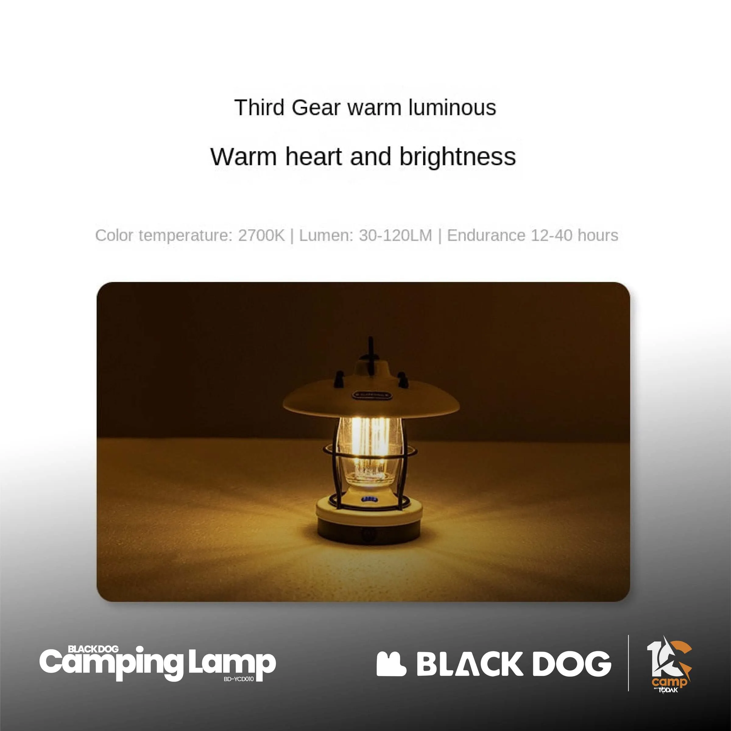 Lampu Gantung Camping Mini Retro Blackdog BD-LYD010