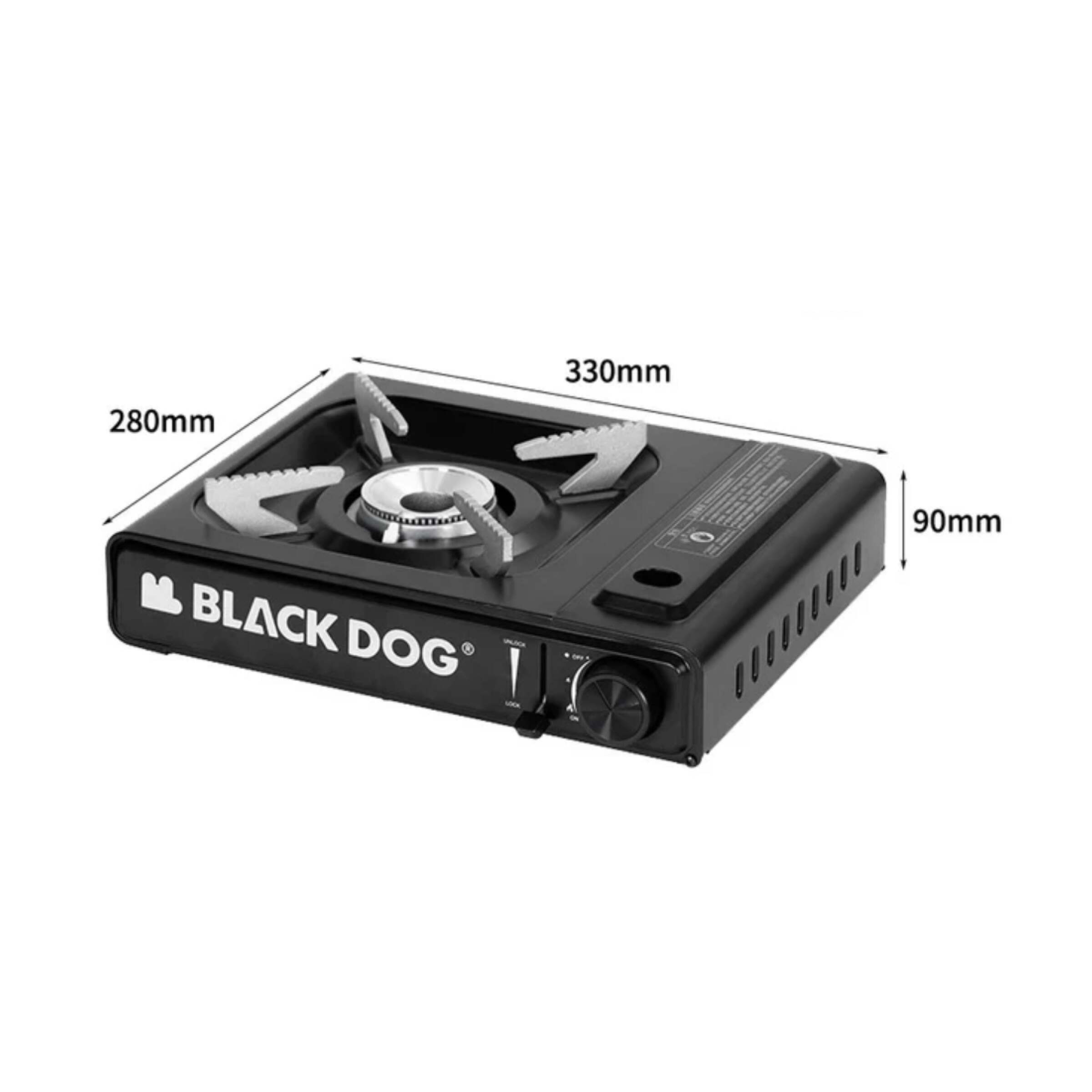 Dapur Gas Camping Blackdog Dinner Party 3.1kW