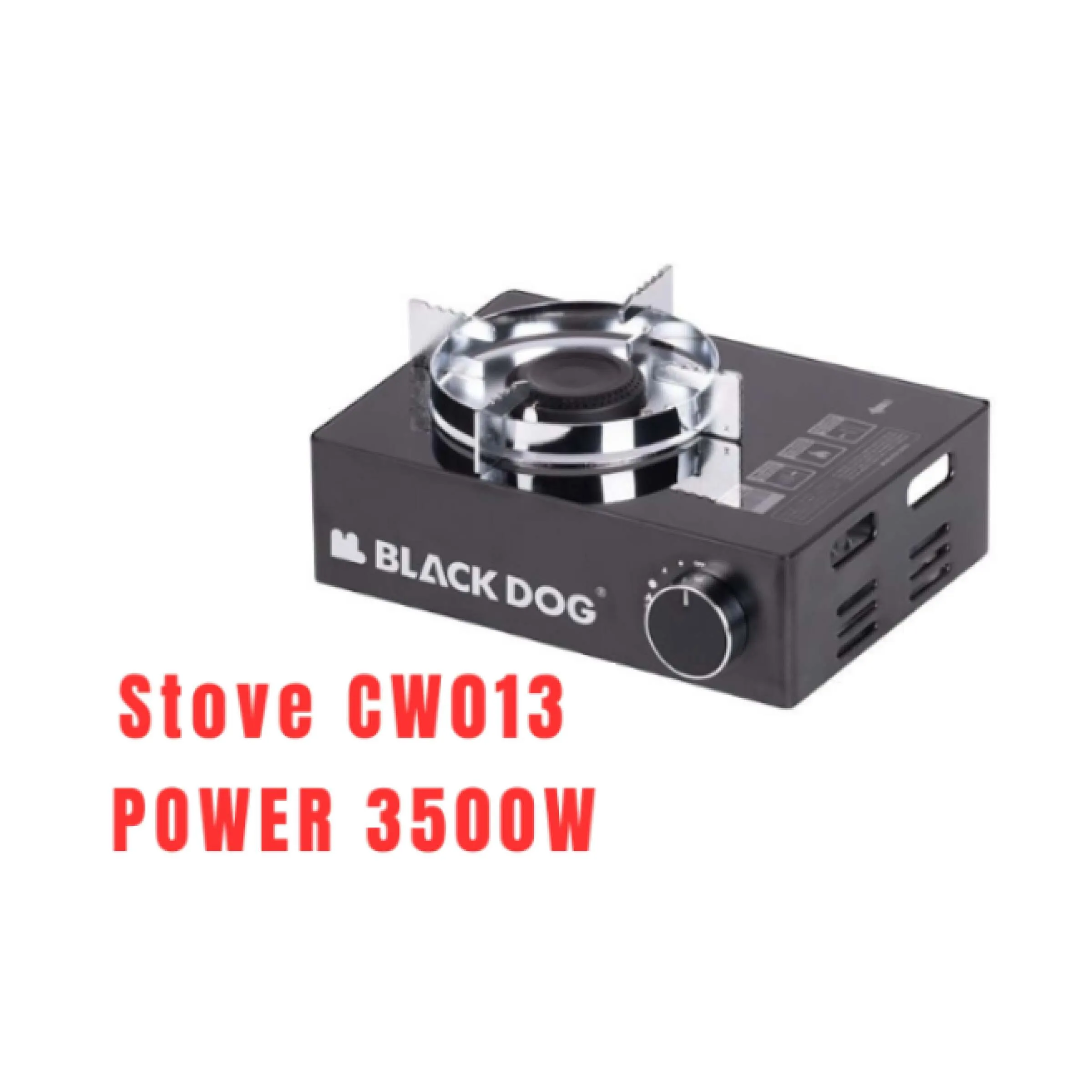 Dapur Gas Mudah Alih Blackdog 3.5kW