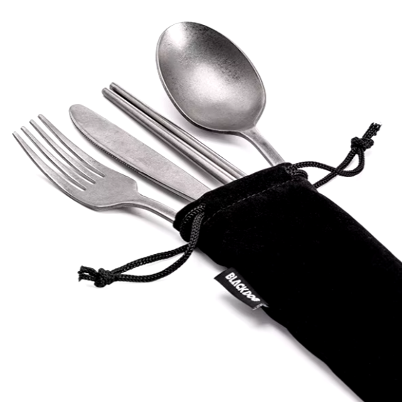 Set Pinggan Mangkuk Stainless Steel Blackdog BD-CJ007