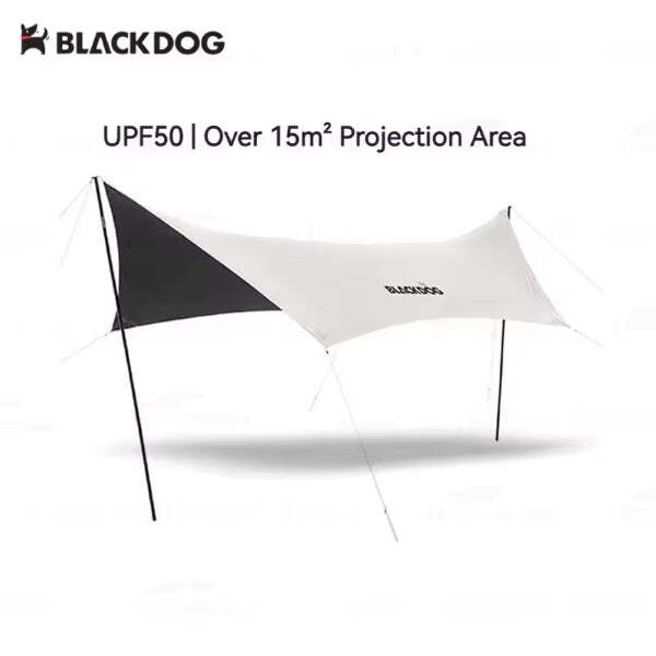 Flysheet Hexagon Silver Coated Blackdog 550×293cm