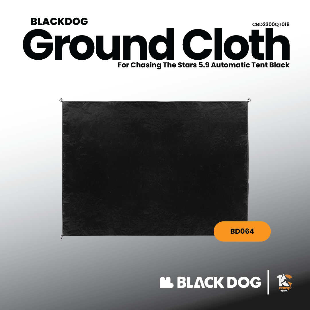 Groundsheet Blackdog untuk Khemah Chasing Stars 5.9