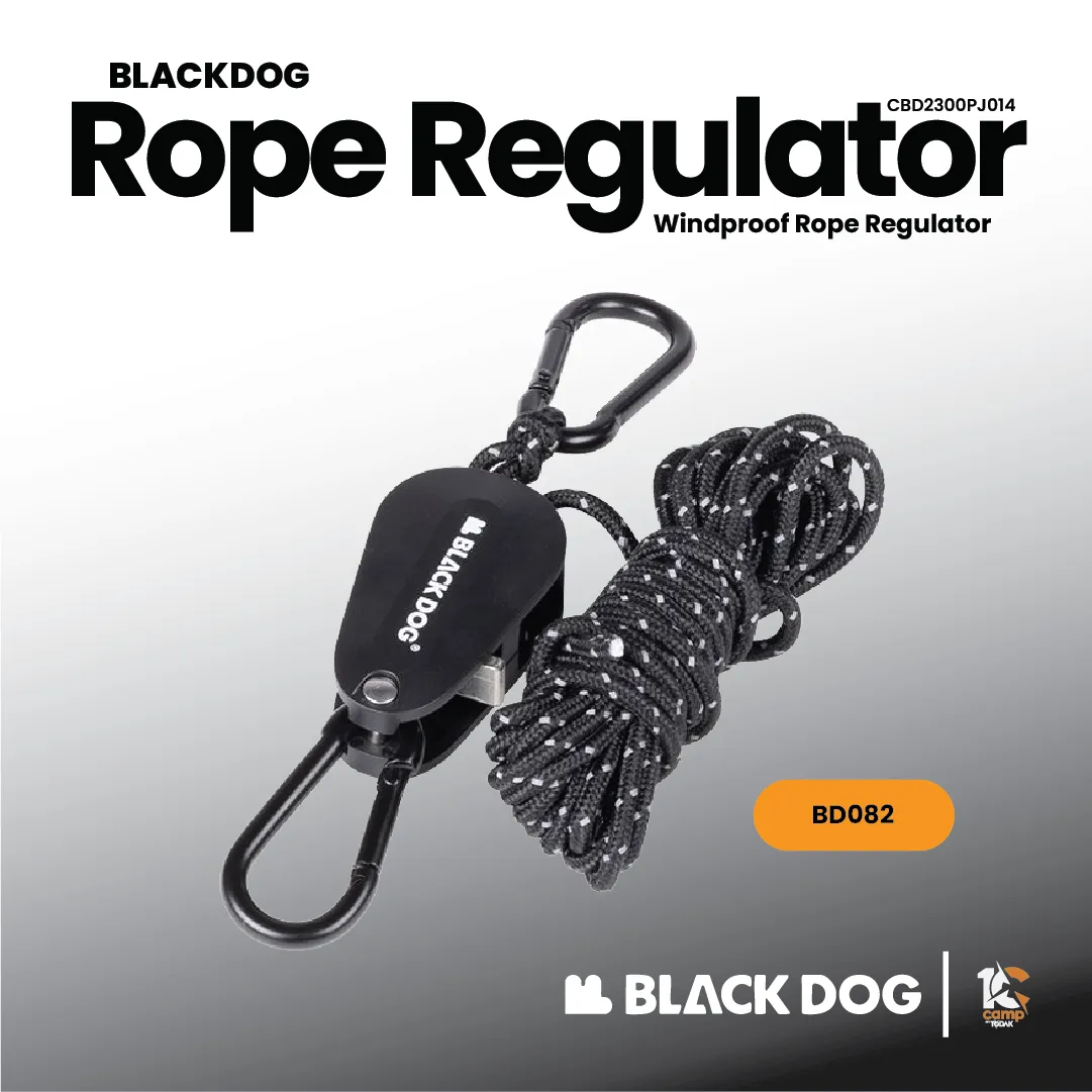 Pelaras Tali Angin Khemah Blackdog