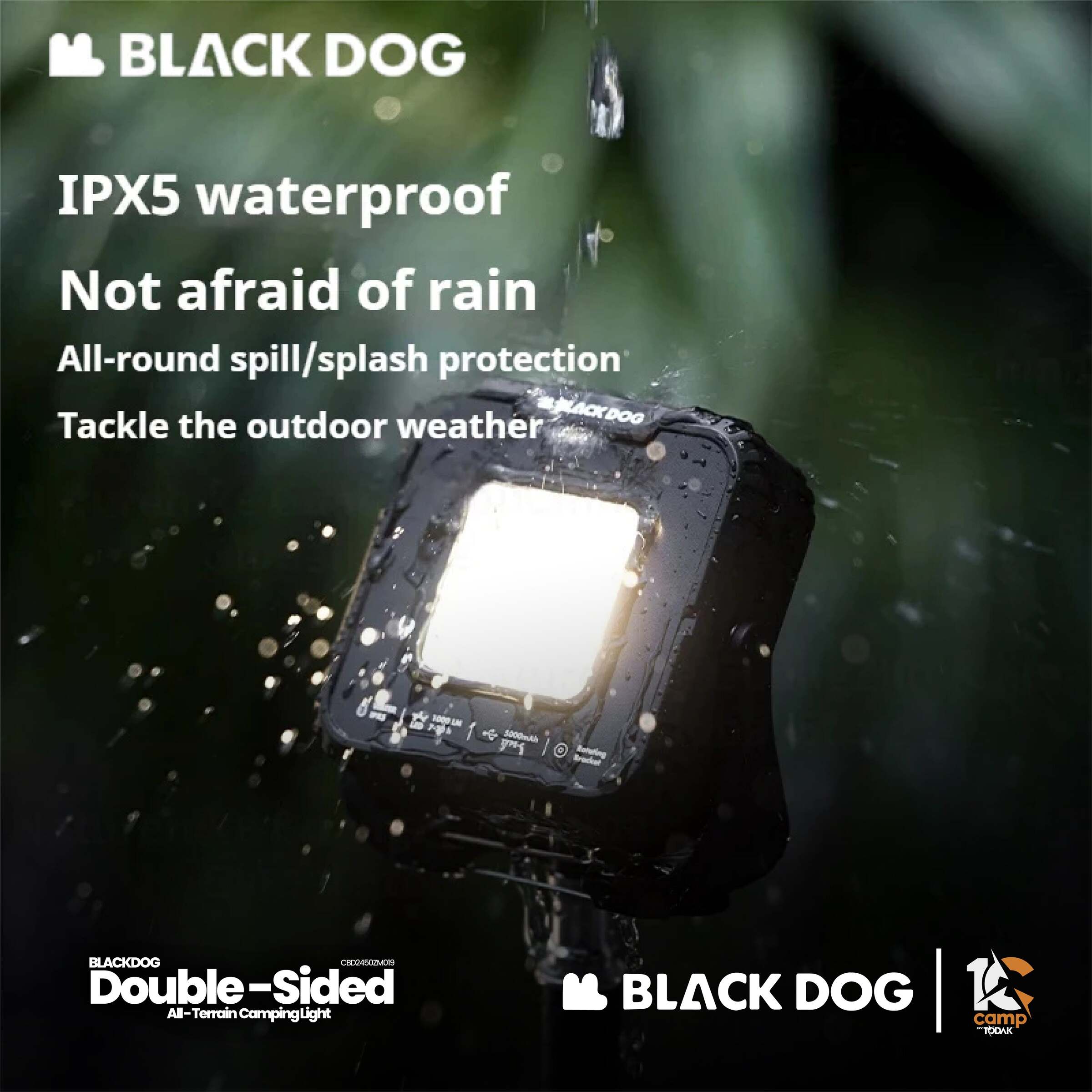 Lampu Camping Dua Muka Blackdog All-Terrain
