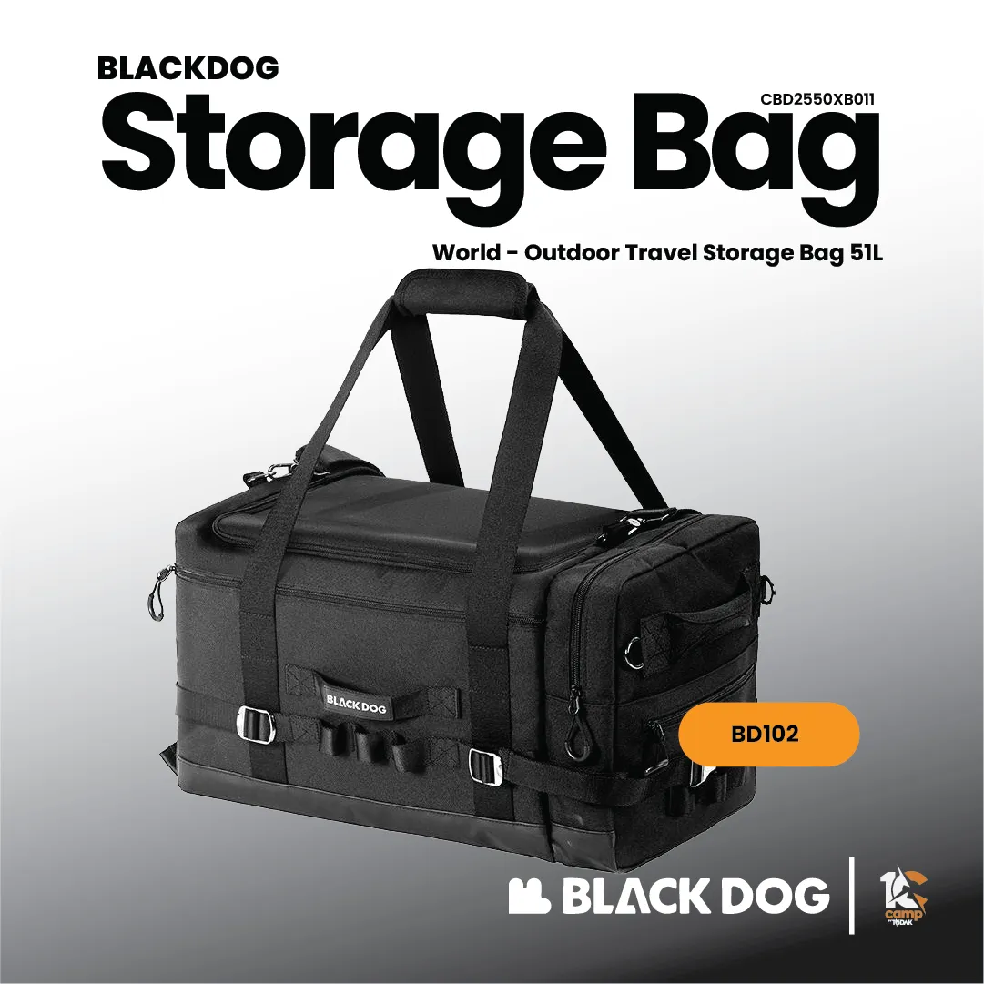 Beg Simpanan Travel Outdoor Blackdog World