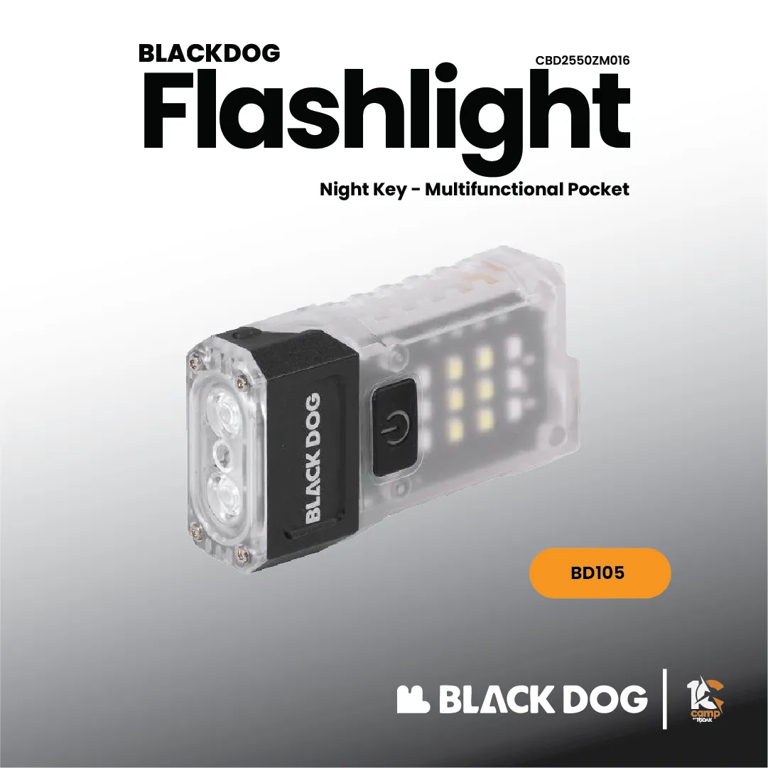 Lampu Suluh Poket Multifungsi Blackdog Night Key