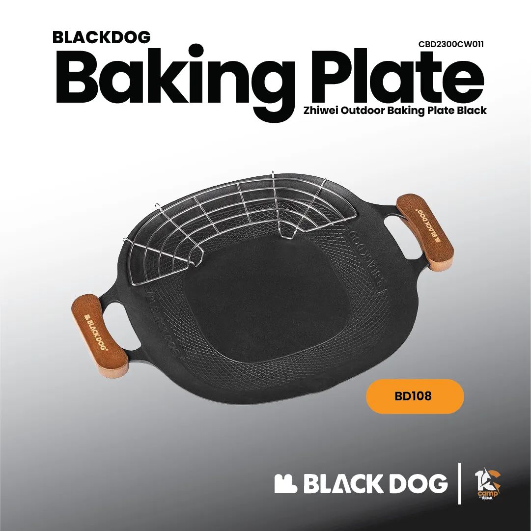 Plat Bakar Outdoor Blackdog Zhiwei