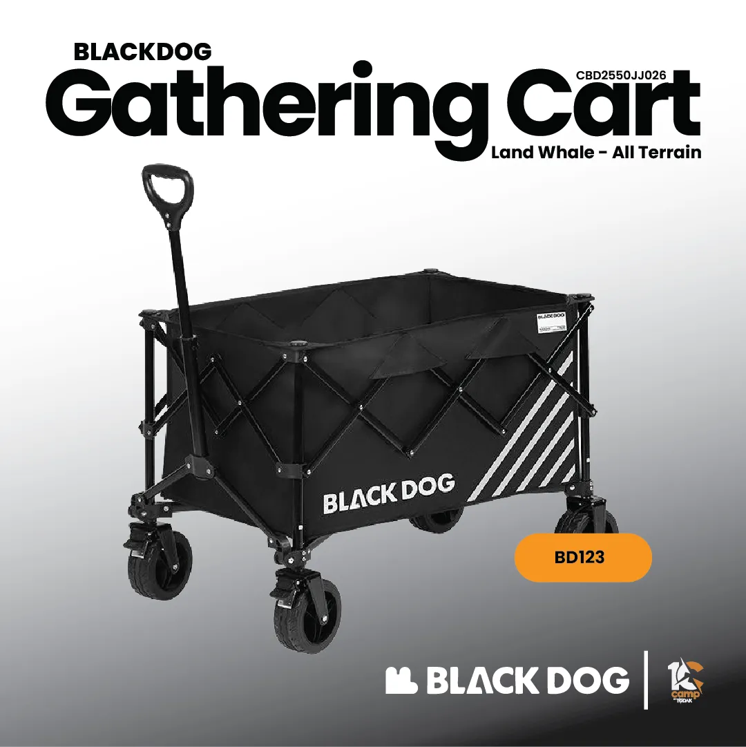 Troli Camping All-Terrain Blackdog Land Whale