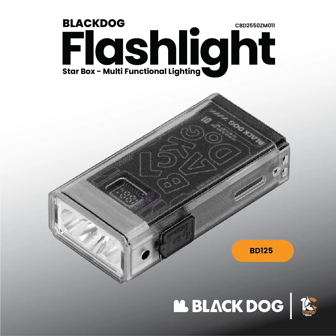 Lampu Suluh Multifungsi Blackdog Star Box
