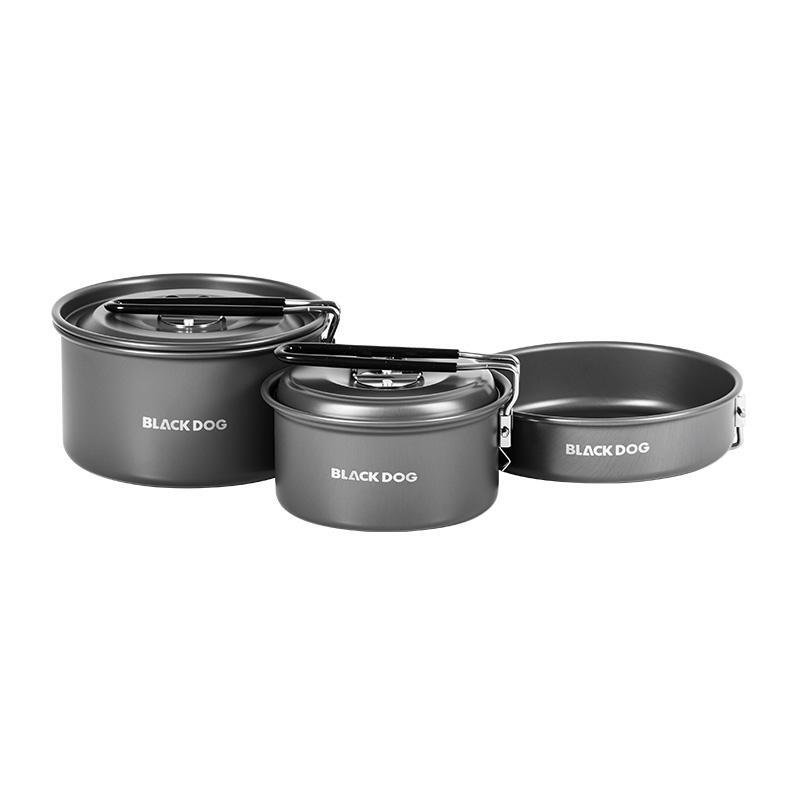 Set Periuk Camping Blackdog Food Wilderness 2.0