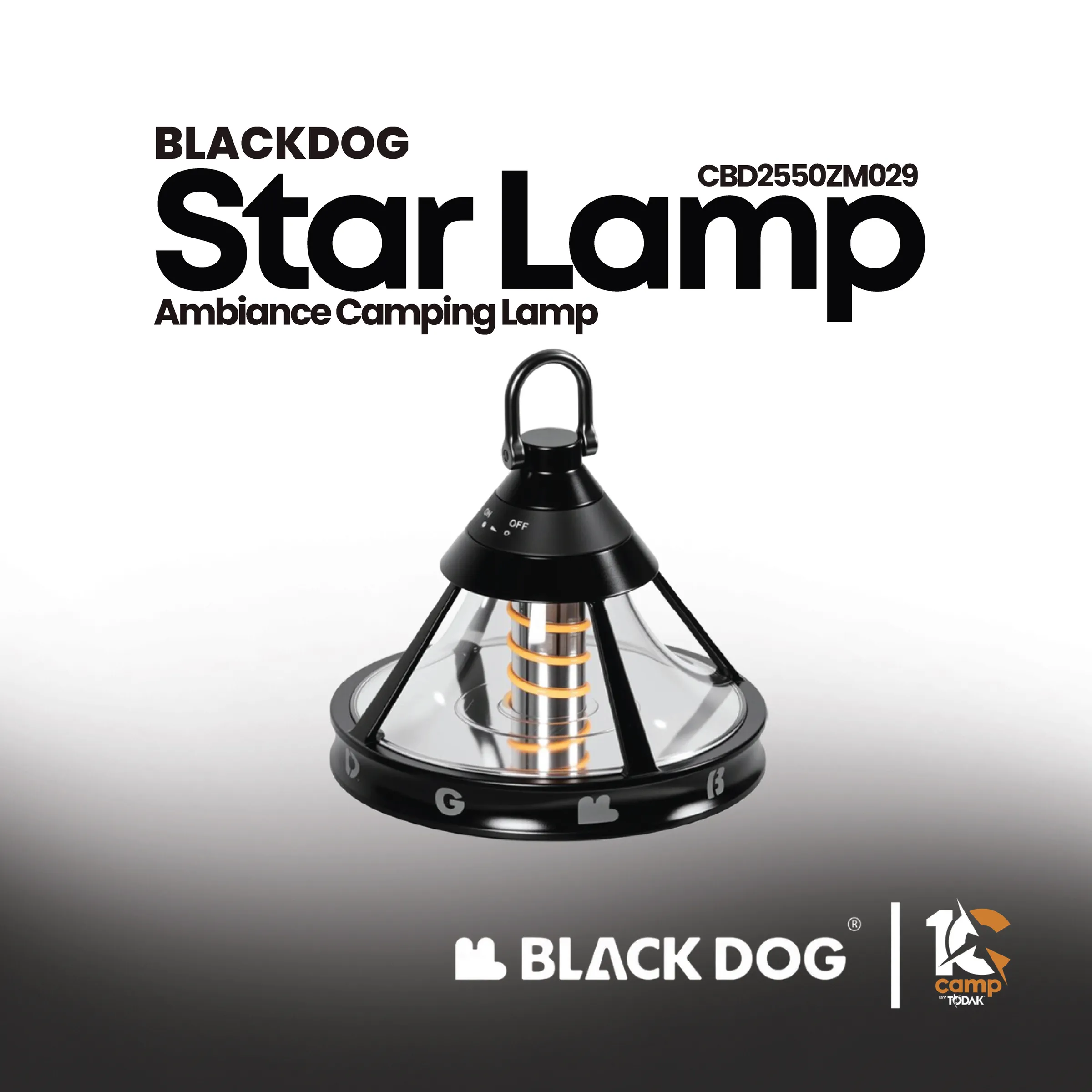 Lampu Camping Ambience Blackdog Star Lamp Xingzhan