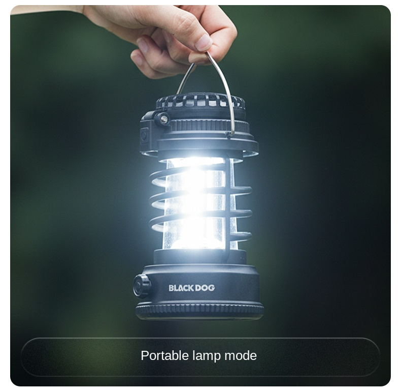 Lampu Kipas Outdoor Blackdog Fengyin Wind Guide