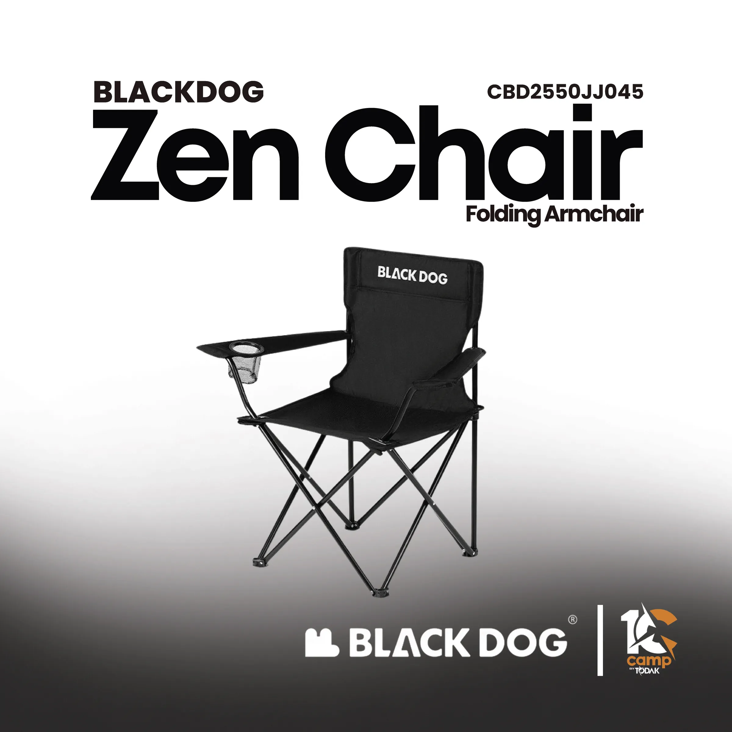 Kerusi Lipat Zen Blackdog