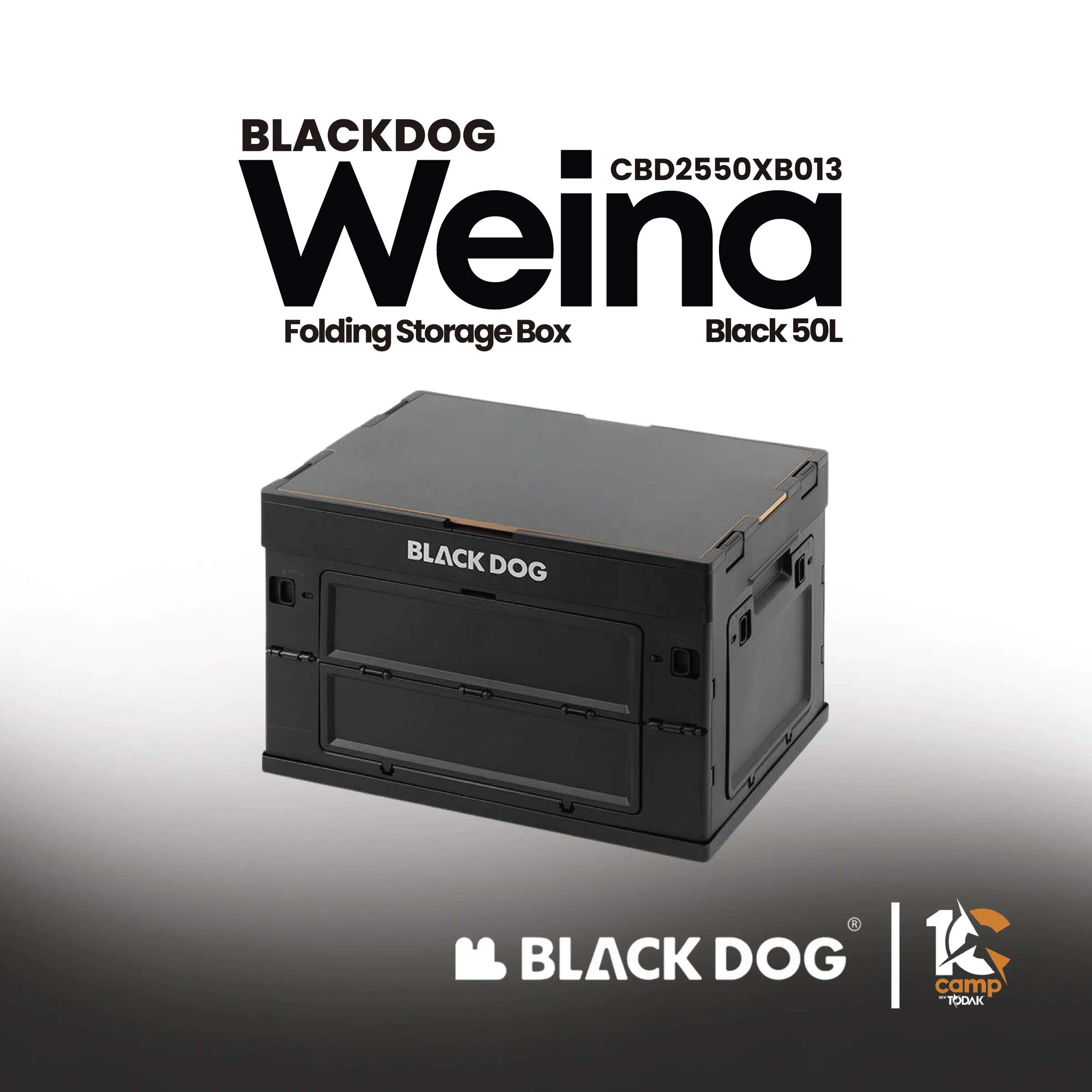 Kotak Simpanan Lipat Blackdog Weina