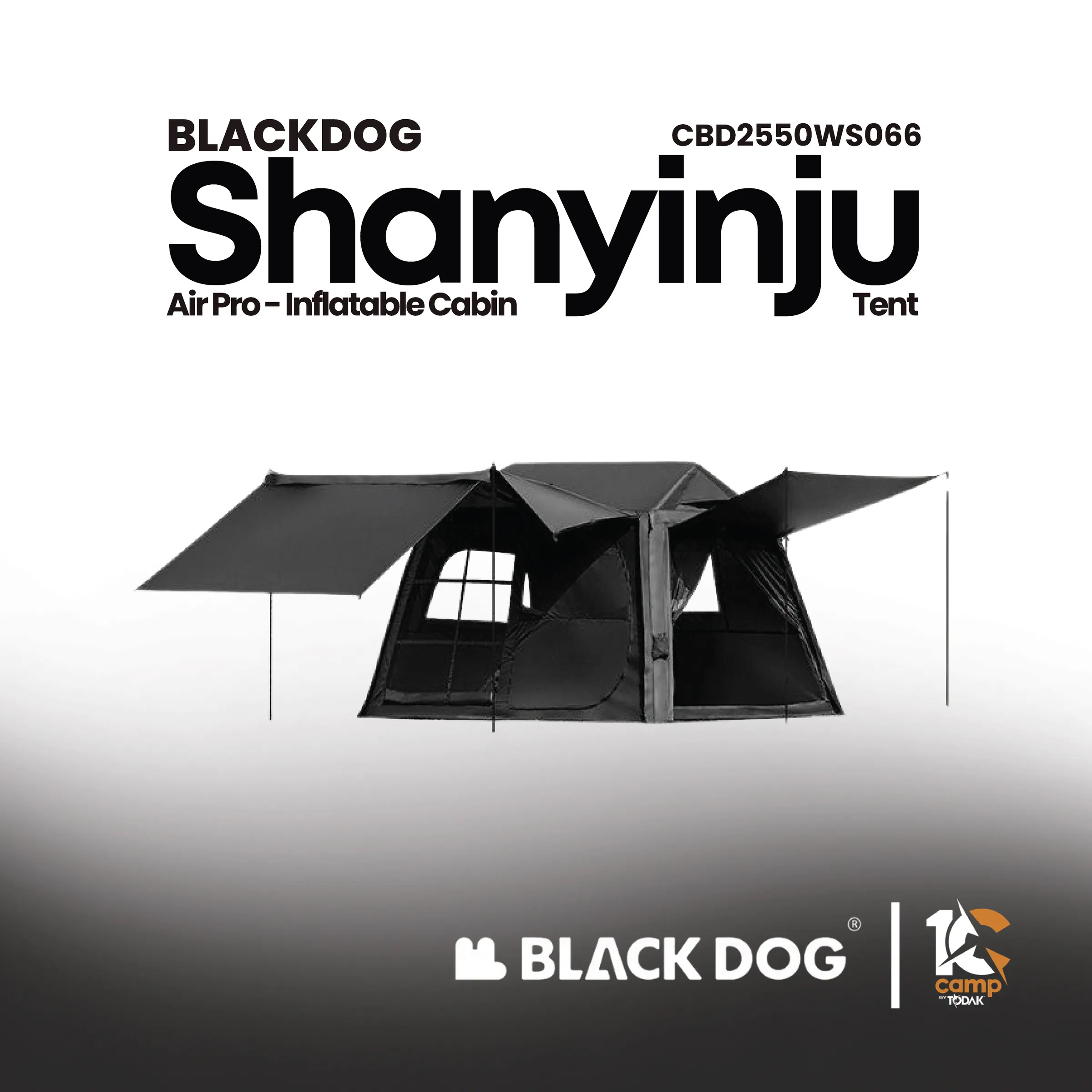 Khemah Air Tent Blackdog Mount Haven Air Pro 6.0