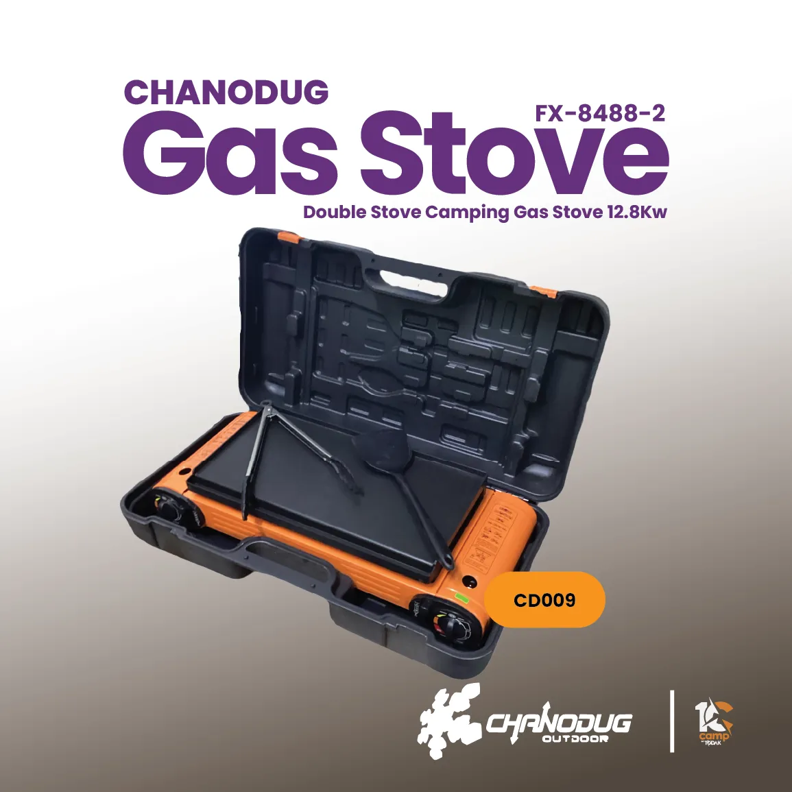 Dapur Gas Double Chanodug 12.8kW