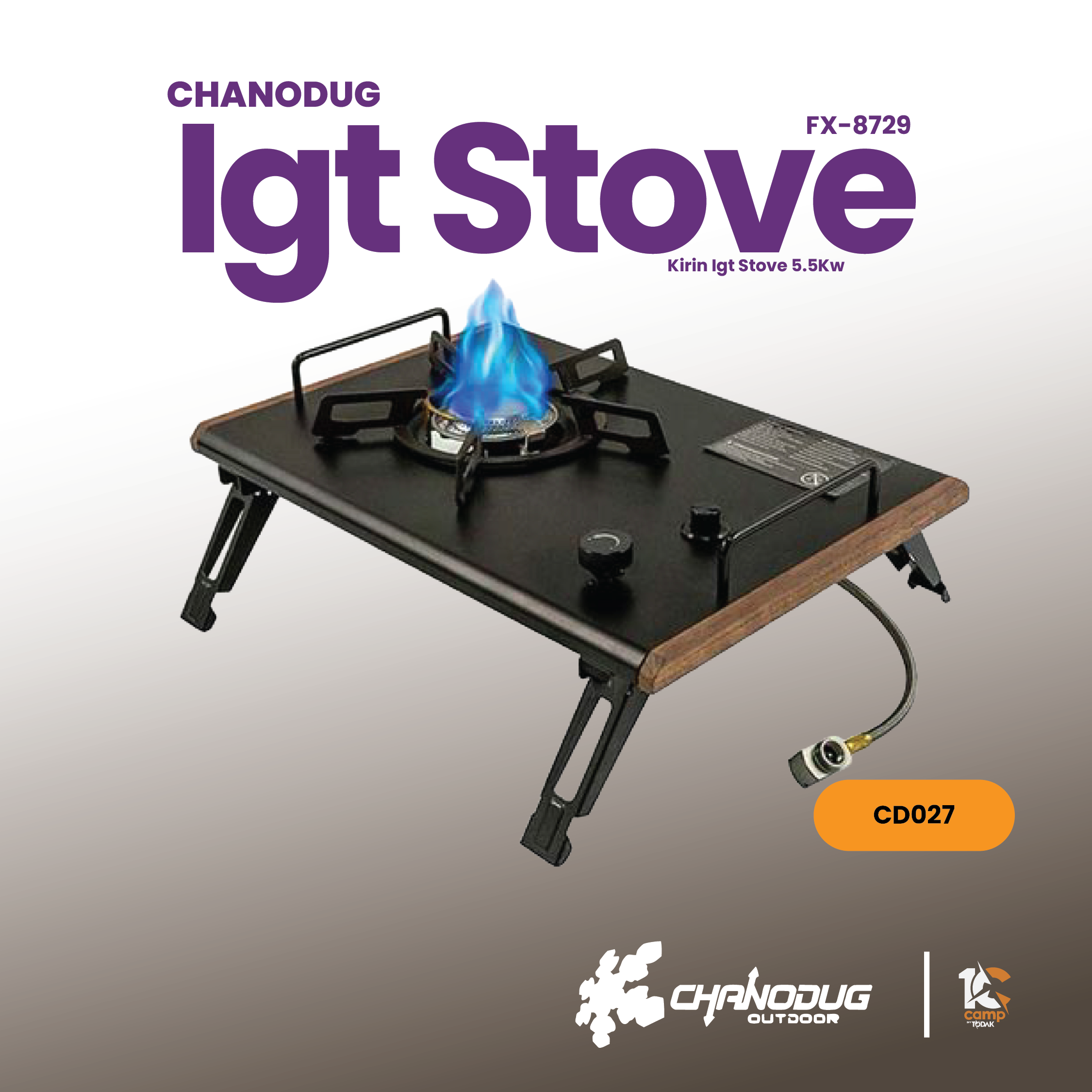 Dapur Gas IGT Chanodug Kirin 5.5kW