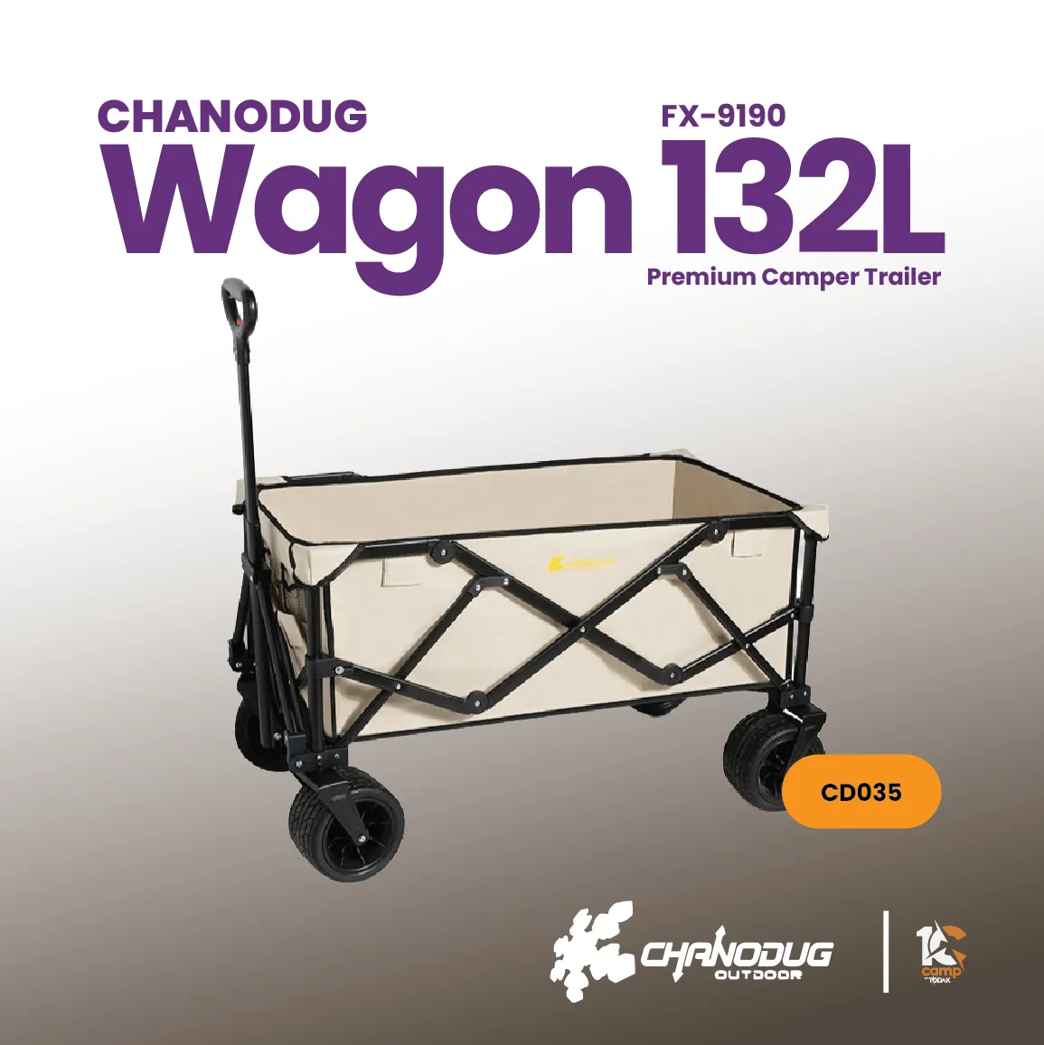 Troli Camping Premium Chanodug 132L
