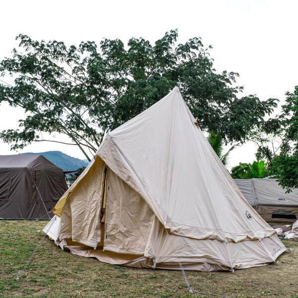 Khemah Pyramid LFO Besar 450×450×280cm