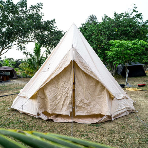 Khemah Pyramid LFO Besar 450×450×280cm