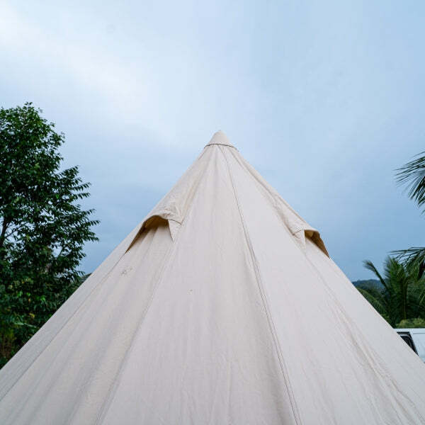 Khemah Pyramid LFO Besar 450×450×280cm