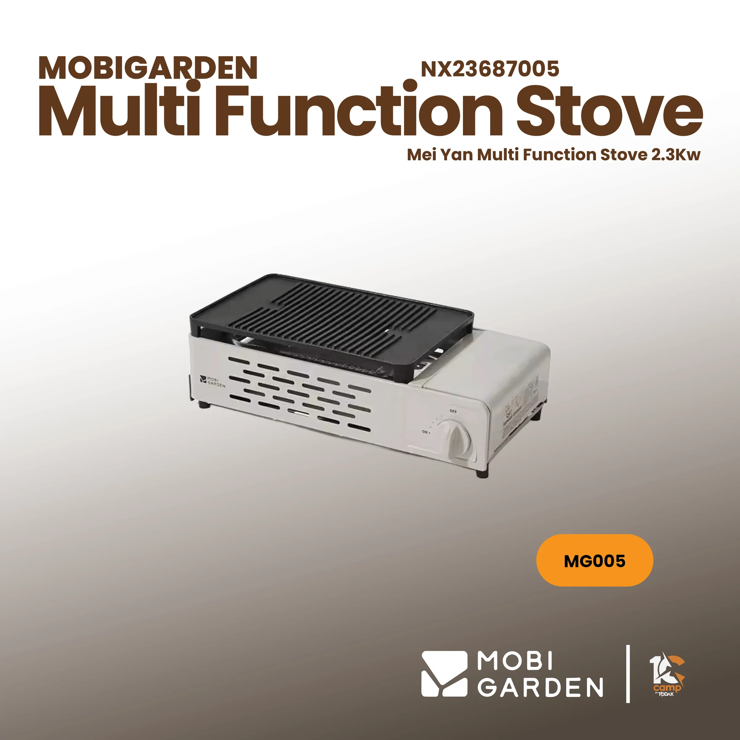 Dapur Multifungsi Mobi Garden Mei Yan 2.3kW