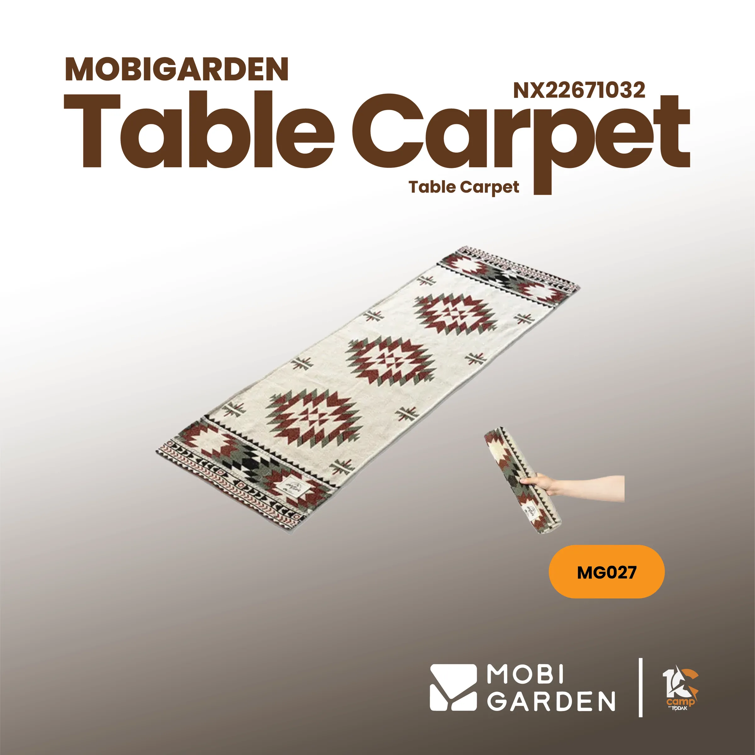 Alas Meja Camping Mobi Garden