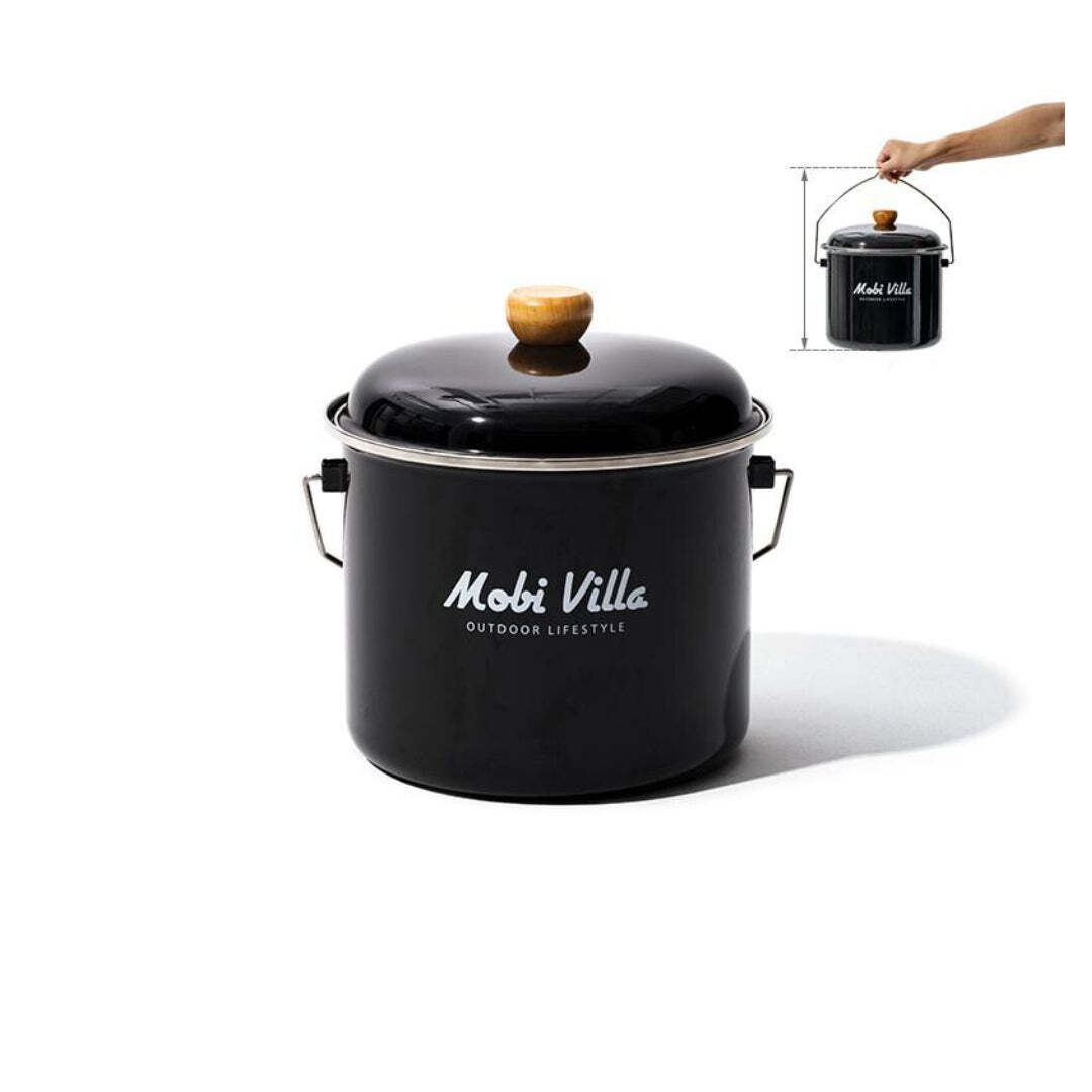 Periuk Enamel Gantung Mobi Garden 5L