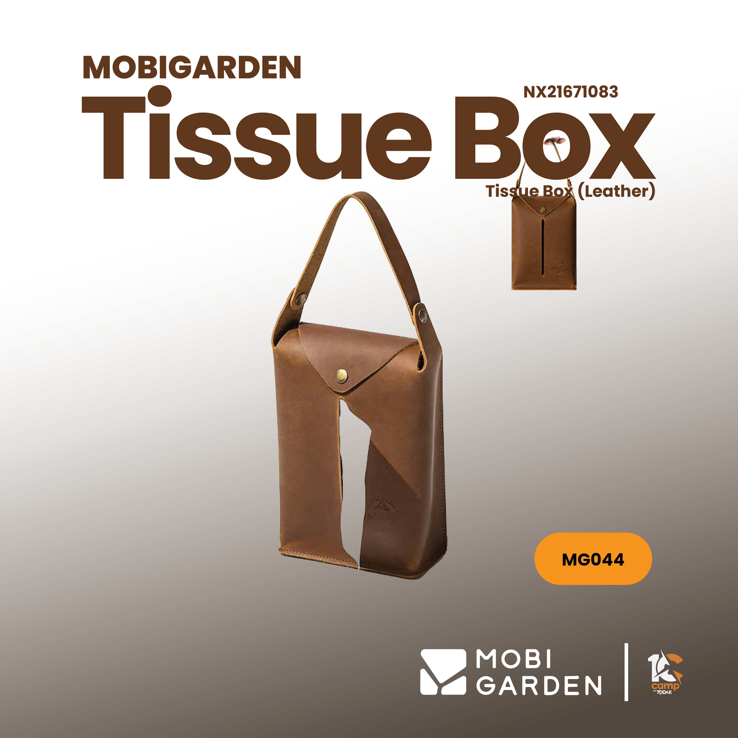 Kotak Tisu Kulit Mobi Garden