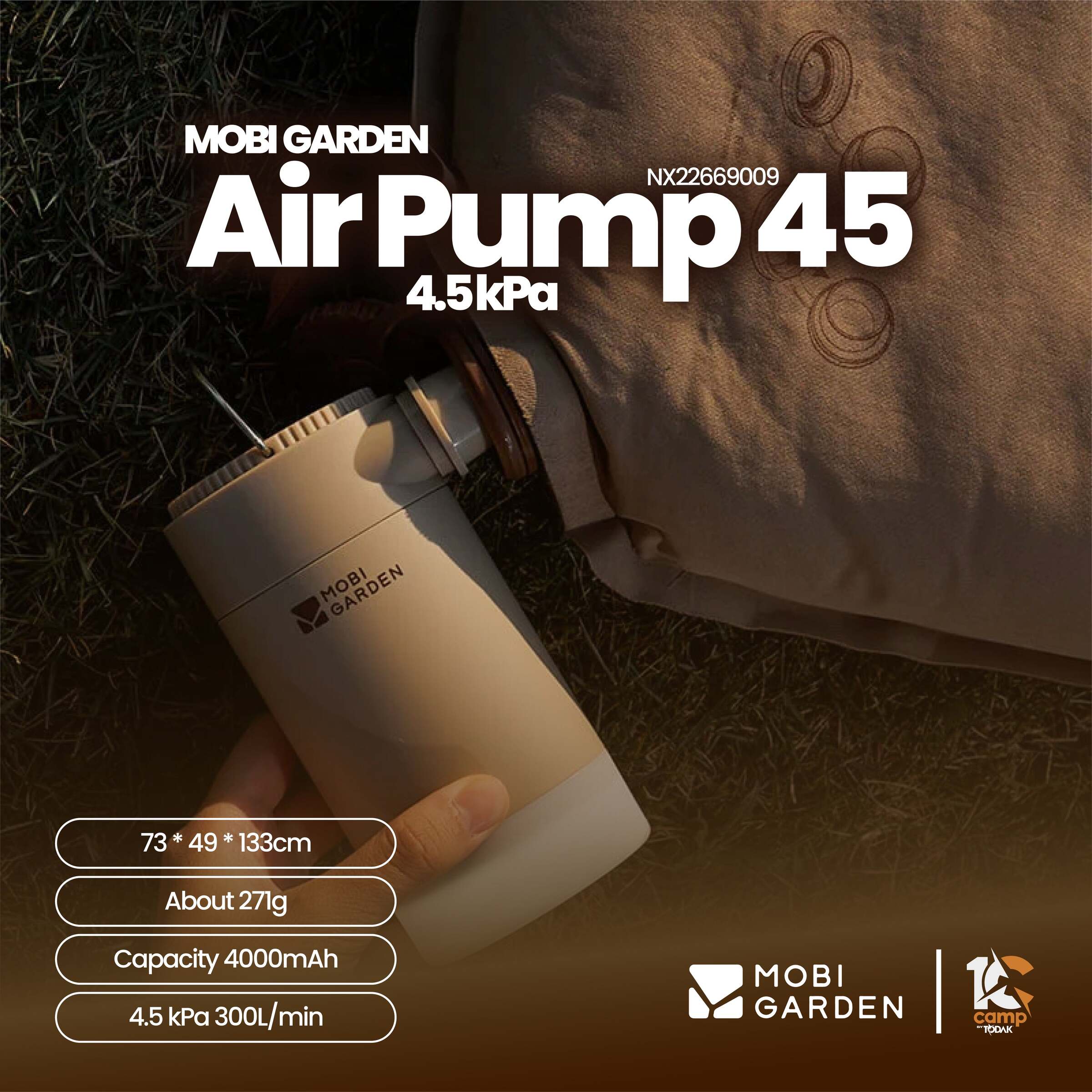Pam Angin Mobi Garden Air Pump 45