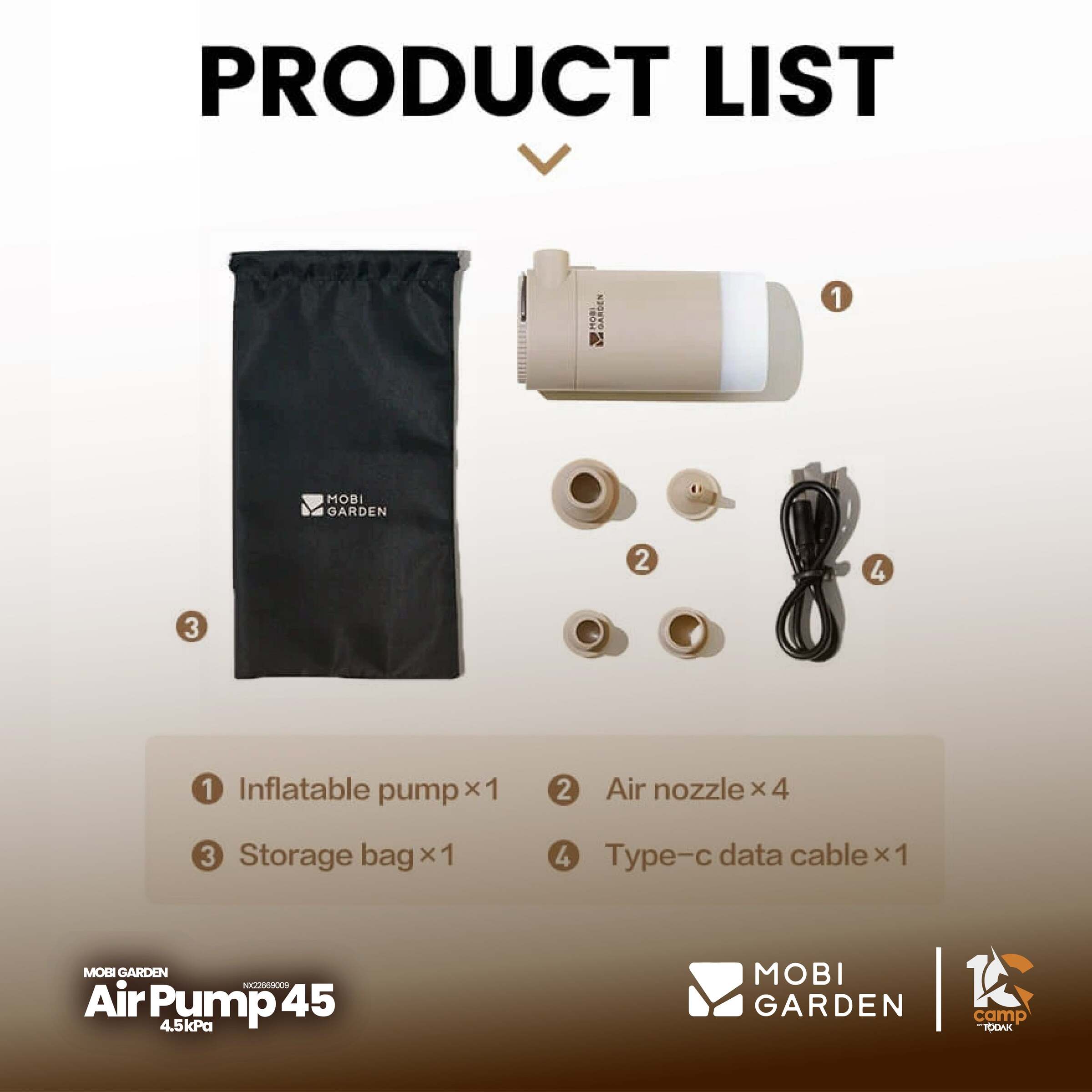 Pam Angin Mobi Garden Air Pump 45