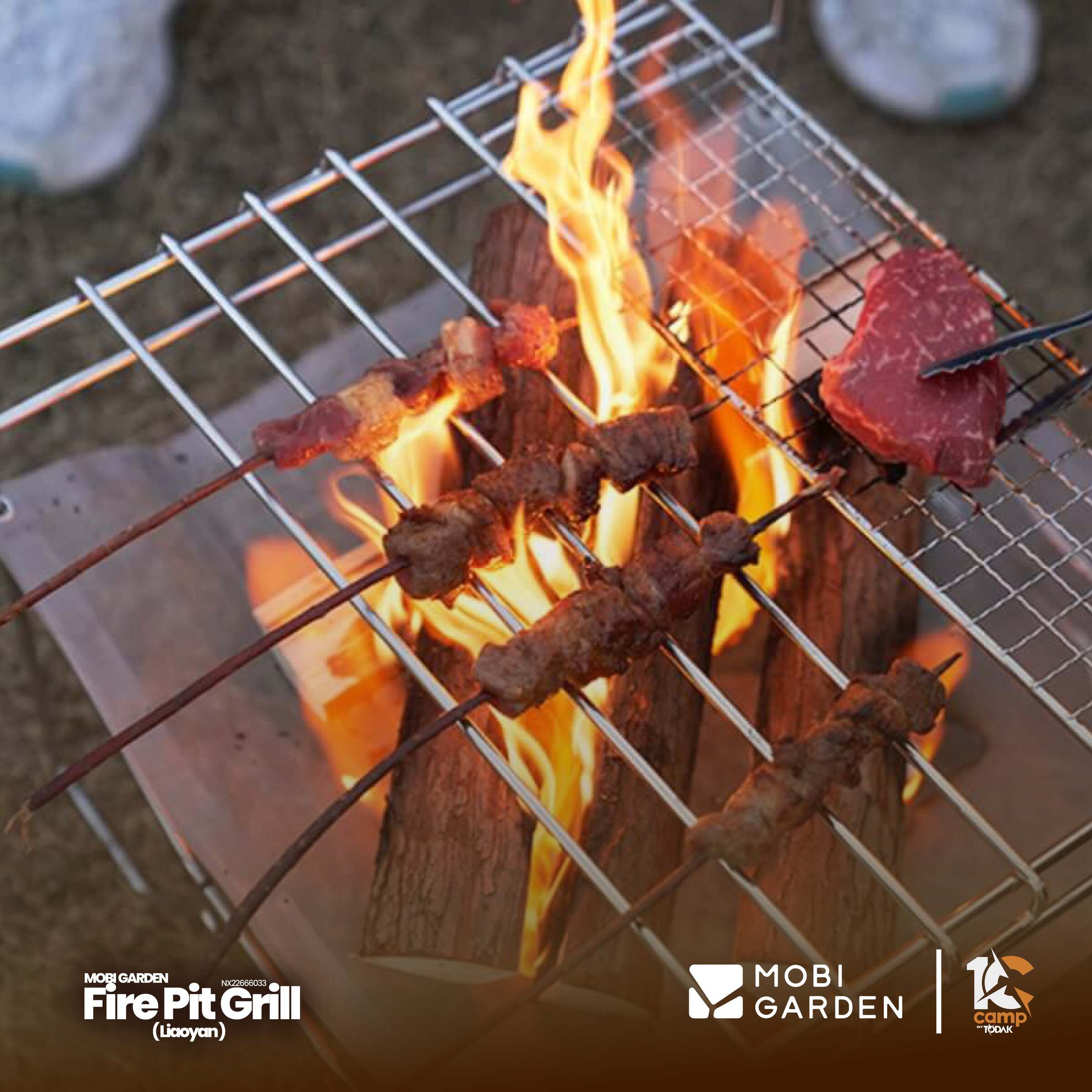 Grill Camping Mobi Garden Liaoyan Fire Pit
