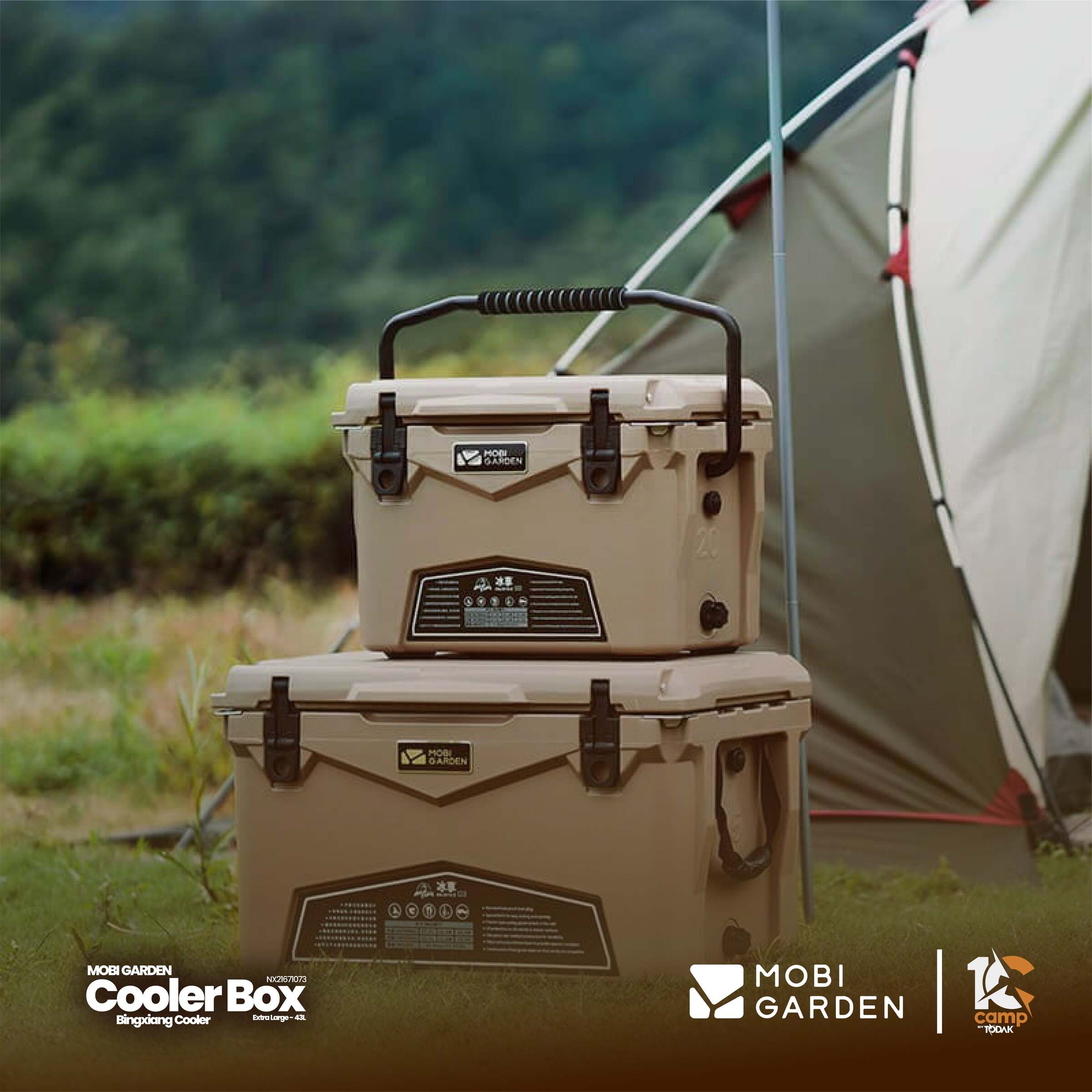 Cooler Box Mobi Garden Bingxiang 43L
