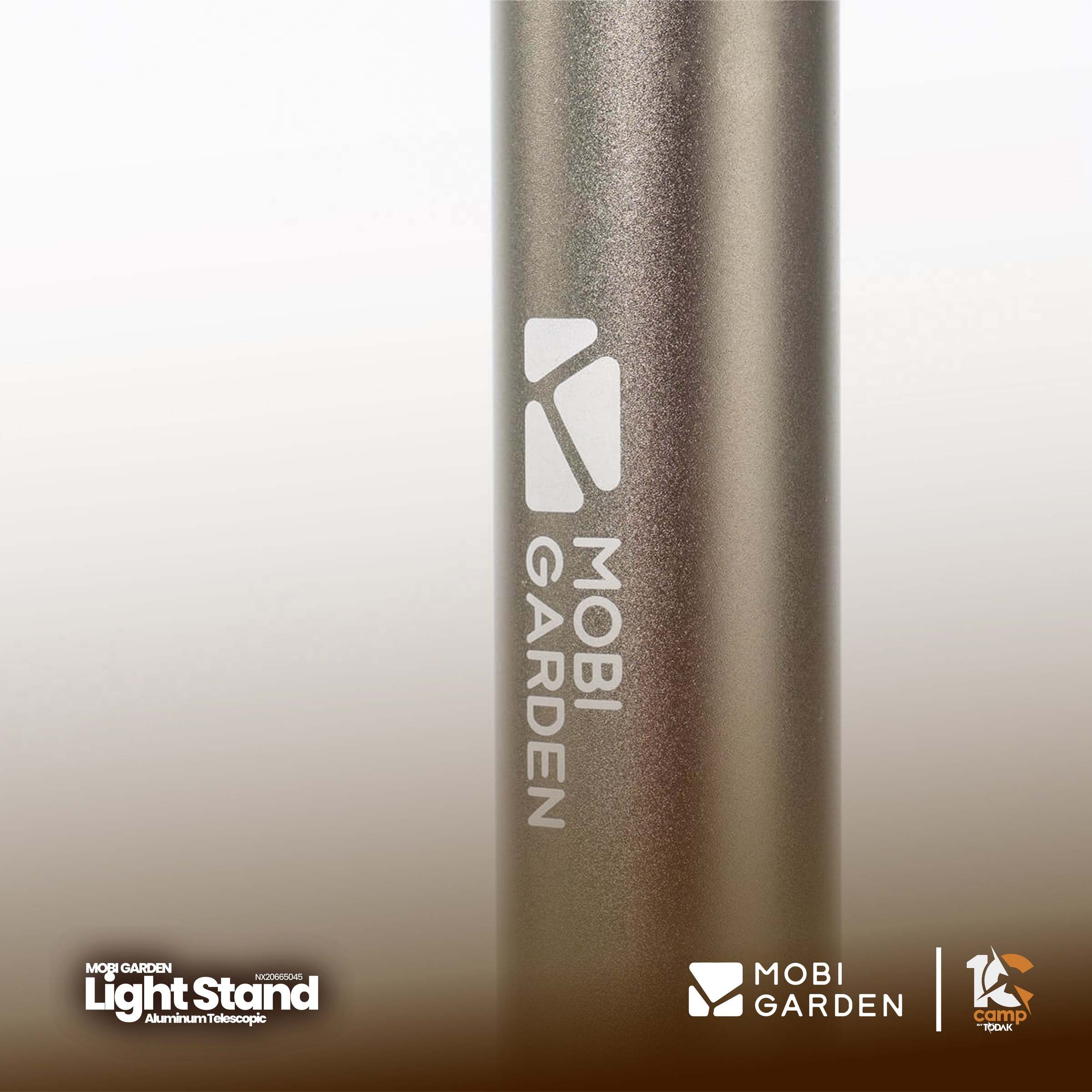 Tiang Lampu Teleskopik Aluminium Mobi Garden Fengxue