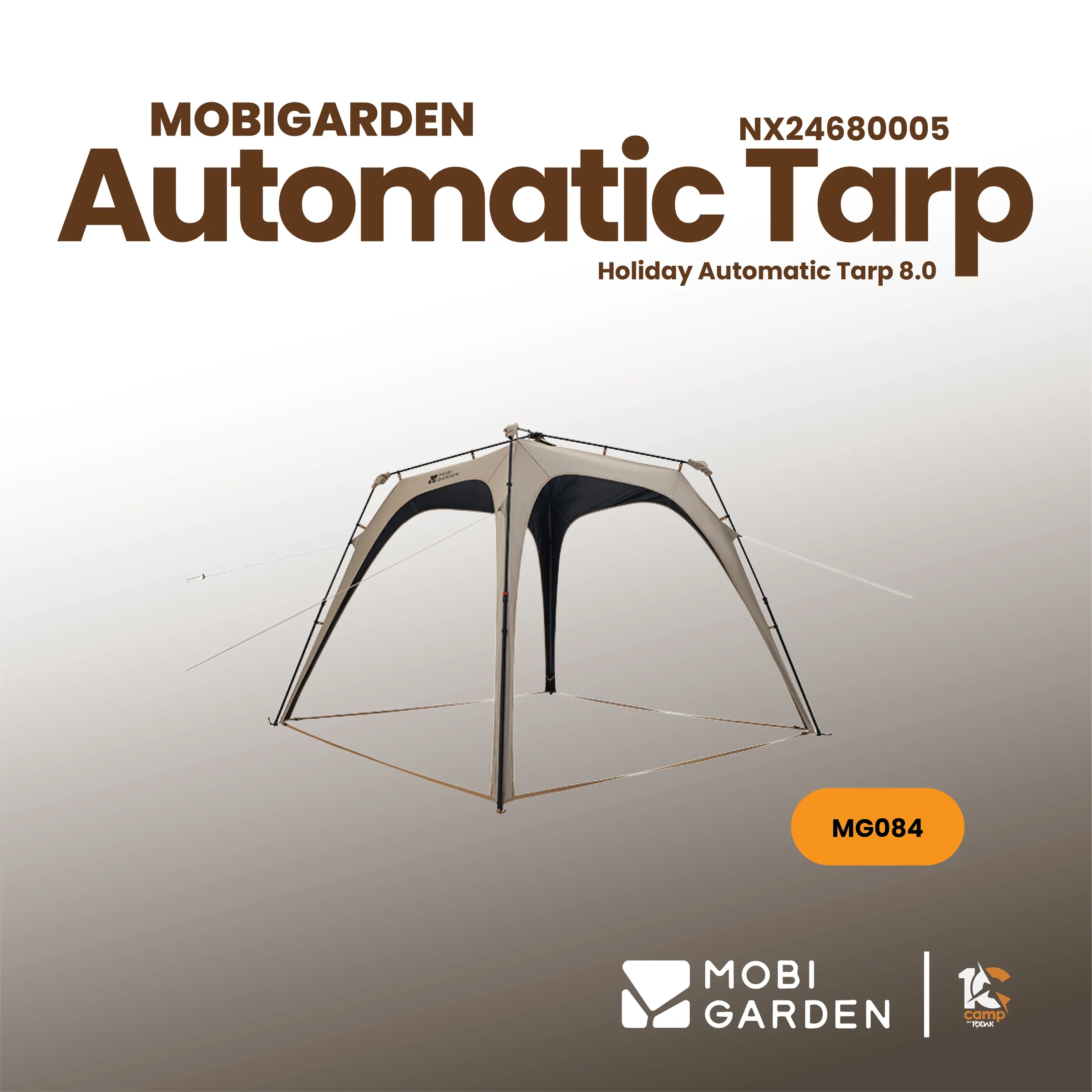 Kanopi Automatik Mobi Garden Holiday Tarp 8.0