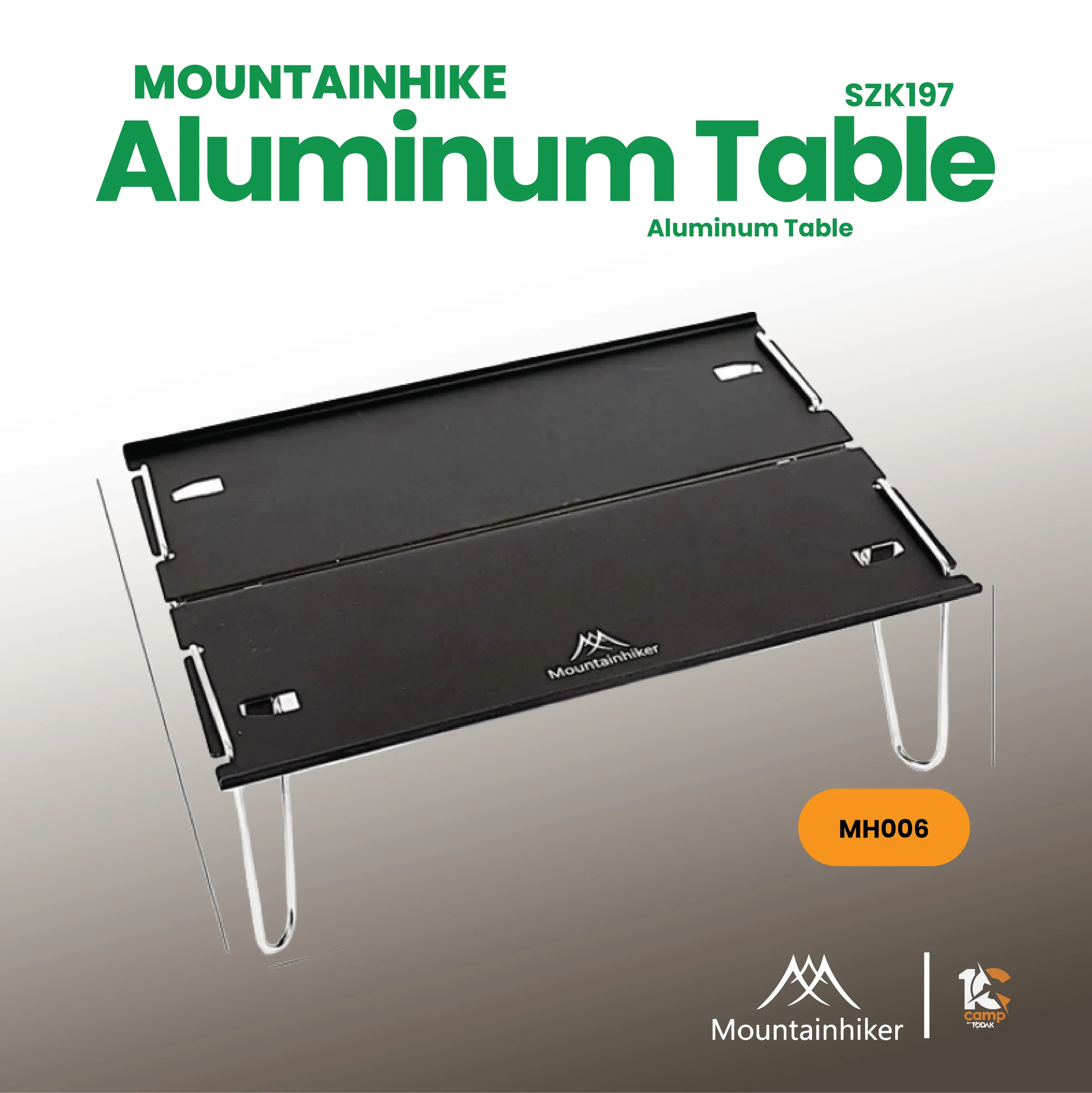 Meja Aluminium Mini Mountainhiker SZK197