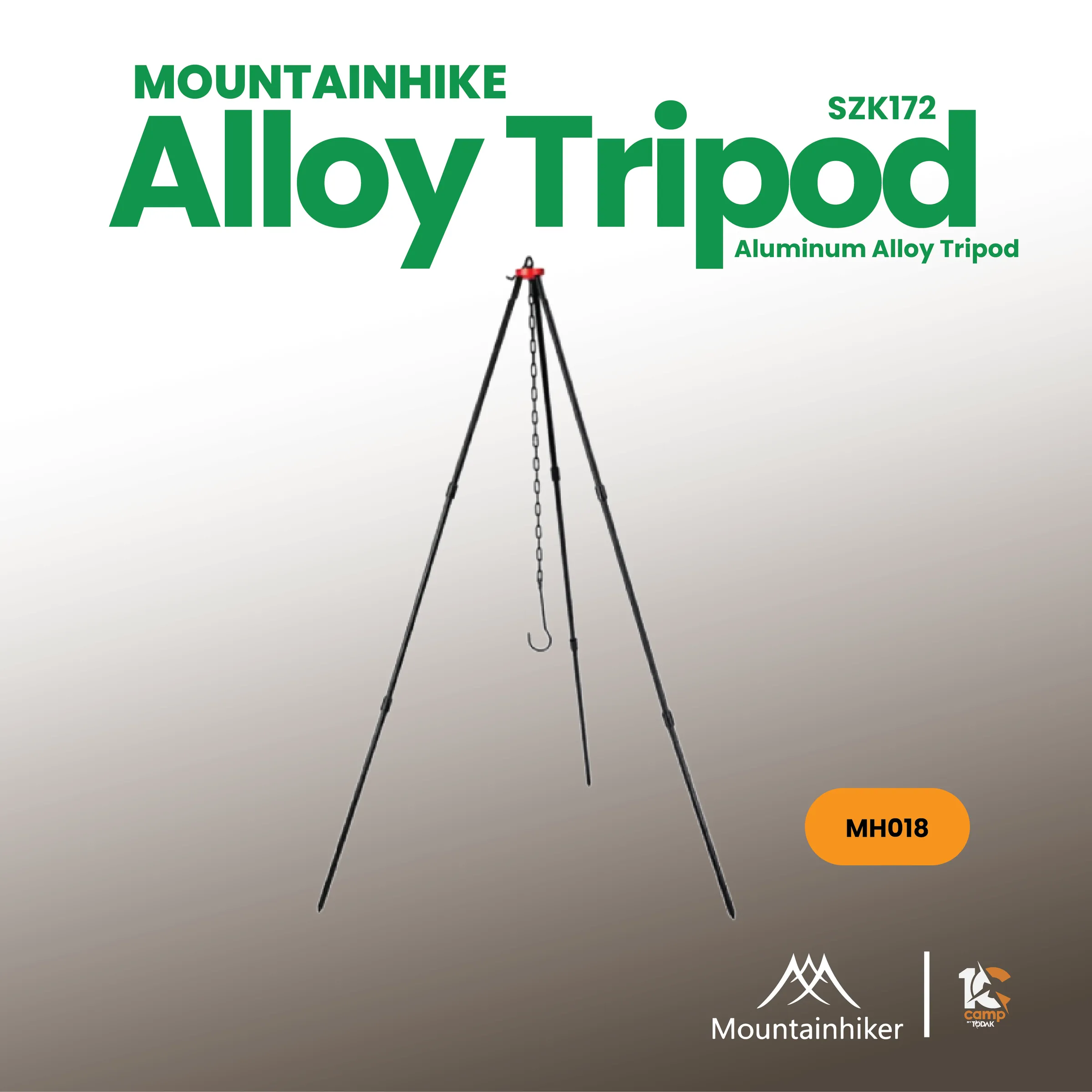 Tripod Aluminium Camping Mountainhiker SZK172