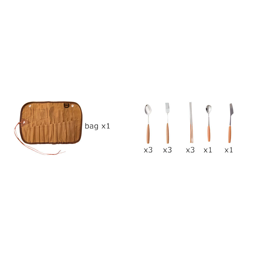 Set Makan Camping Mountainhiker SZK453 dengan Beg