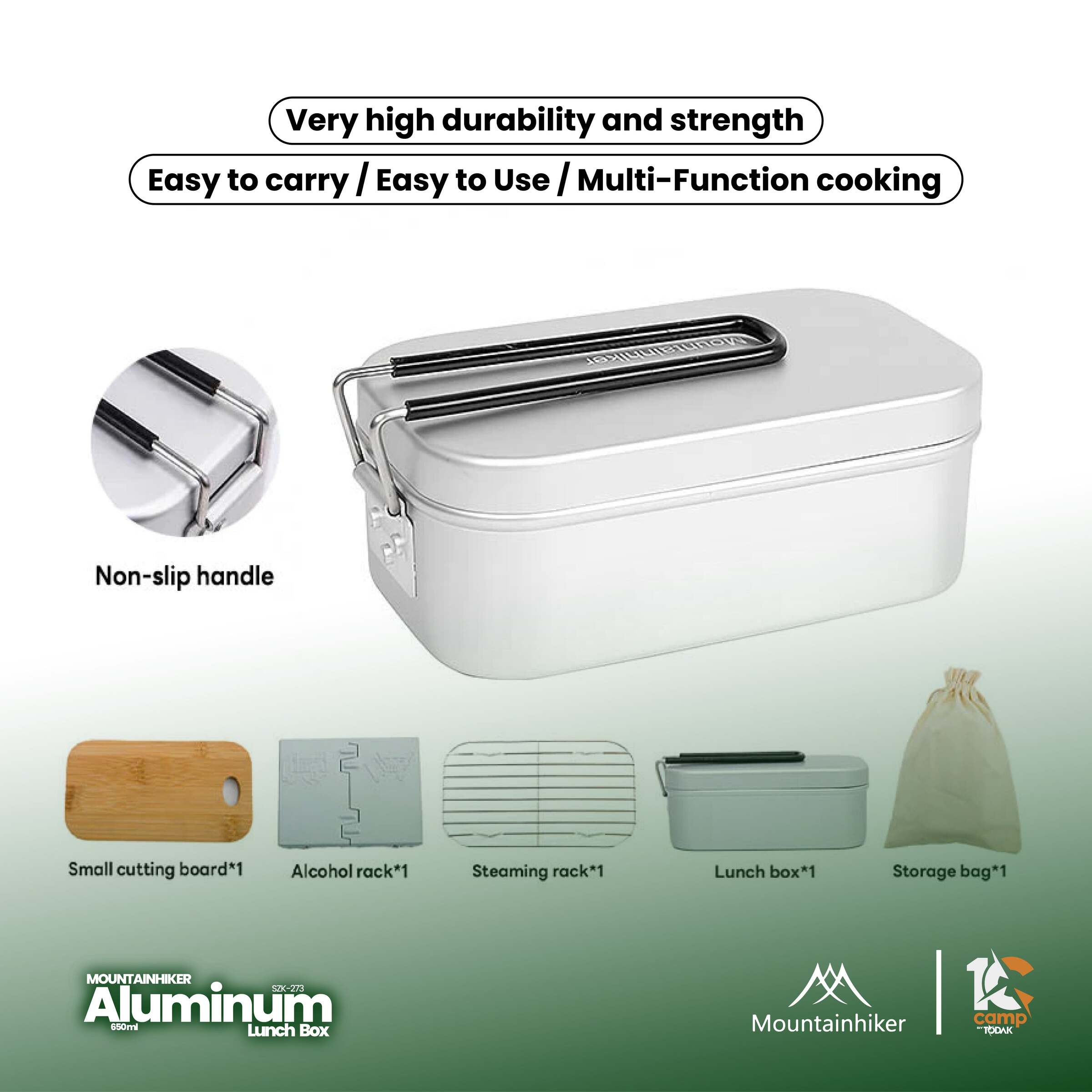 Bekas Makanan Aluminium Mountainhiker SZK273