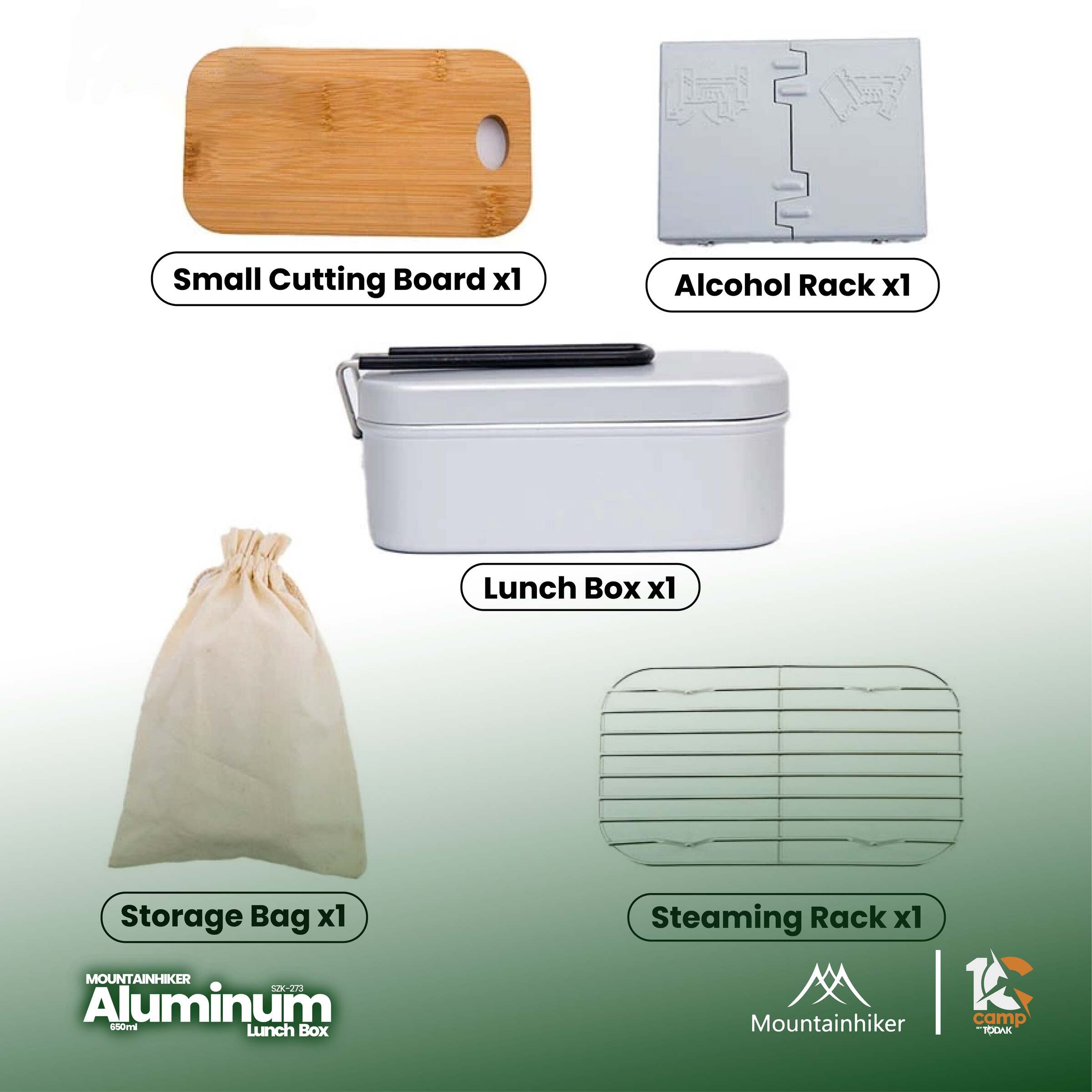 Bekas Makanan Aluminium Mountainhiker SZK273