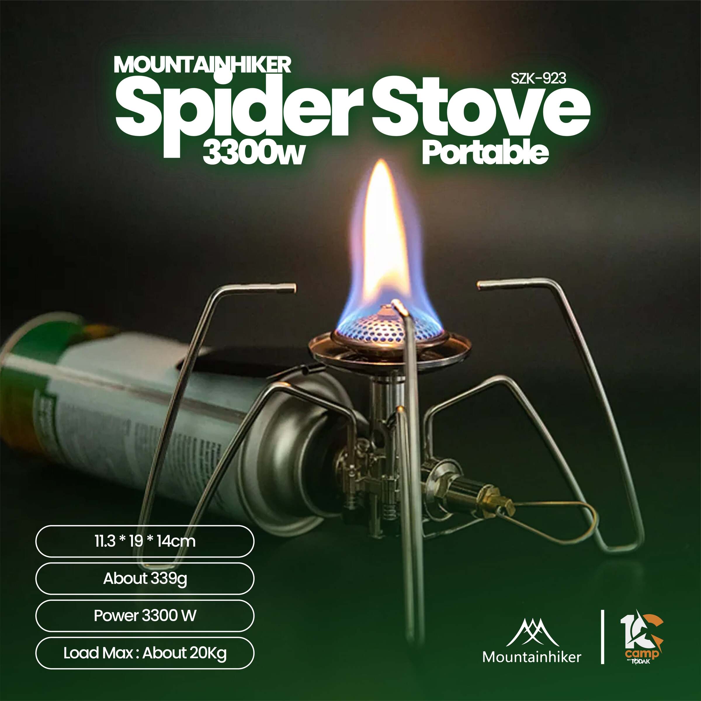 Dapur Spider Mountainhiker SZK923 3300W