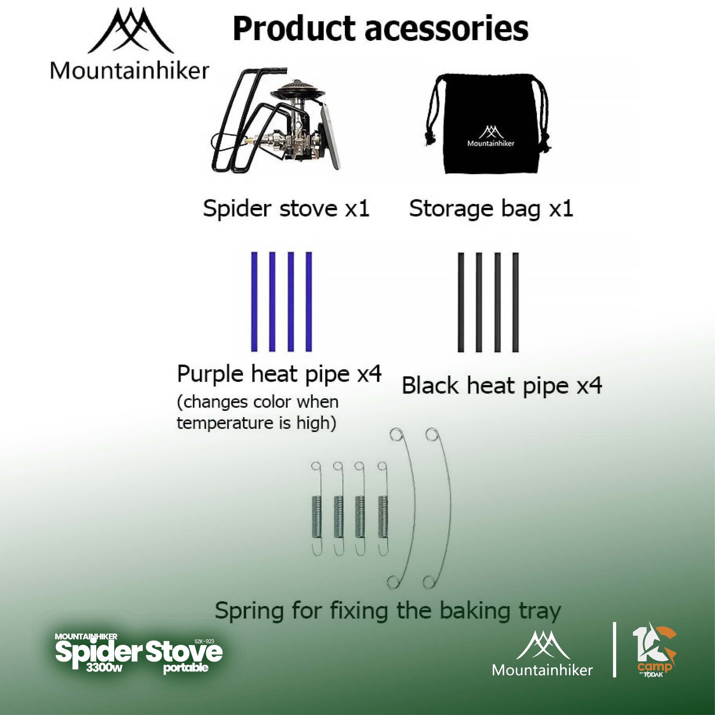Dapur Spider Mountainhiker SZK923 3300W