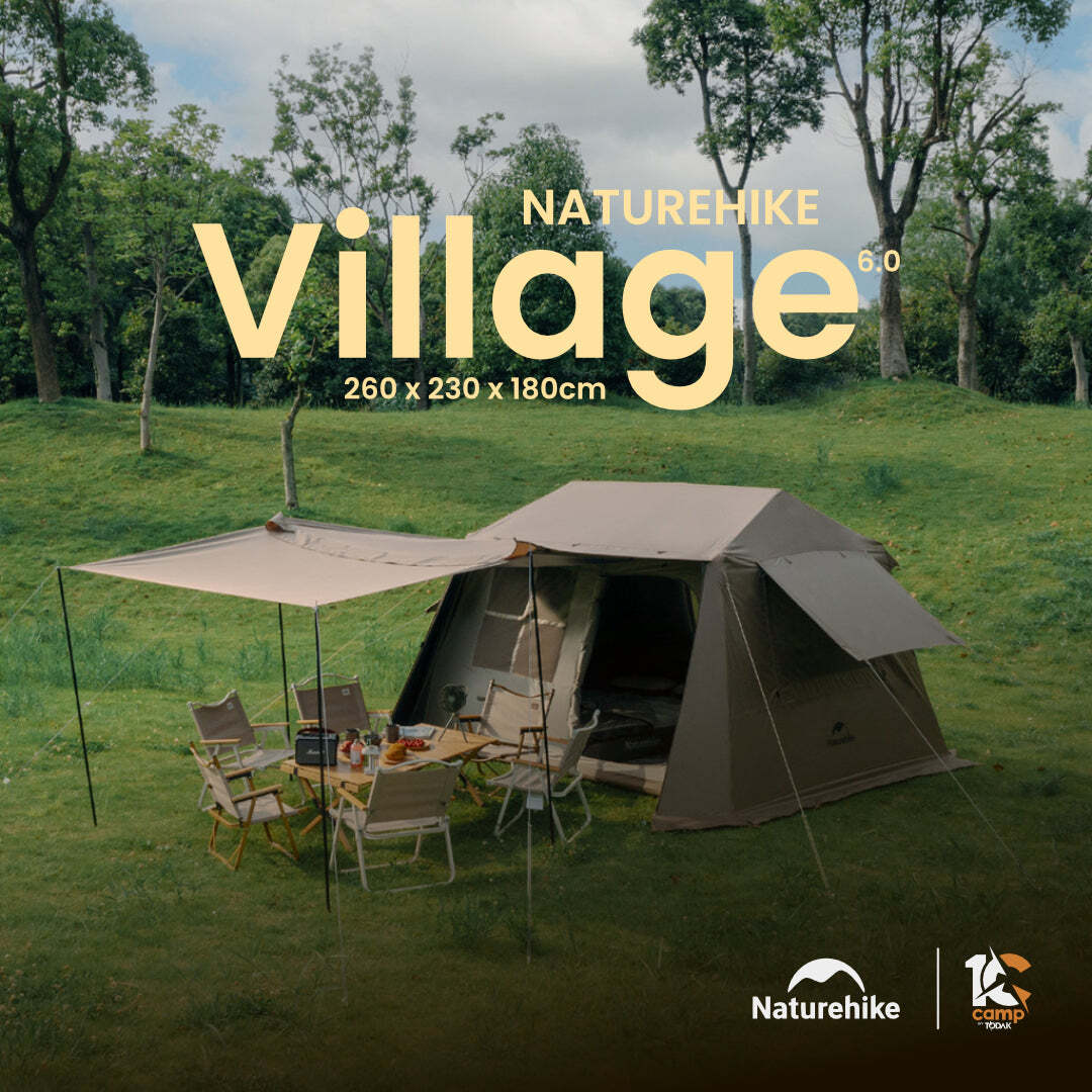 Khemah Naturehike Village 6.0 Gen 2