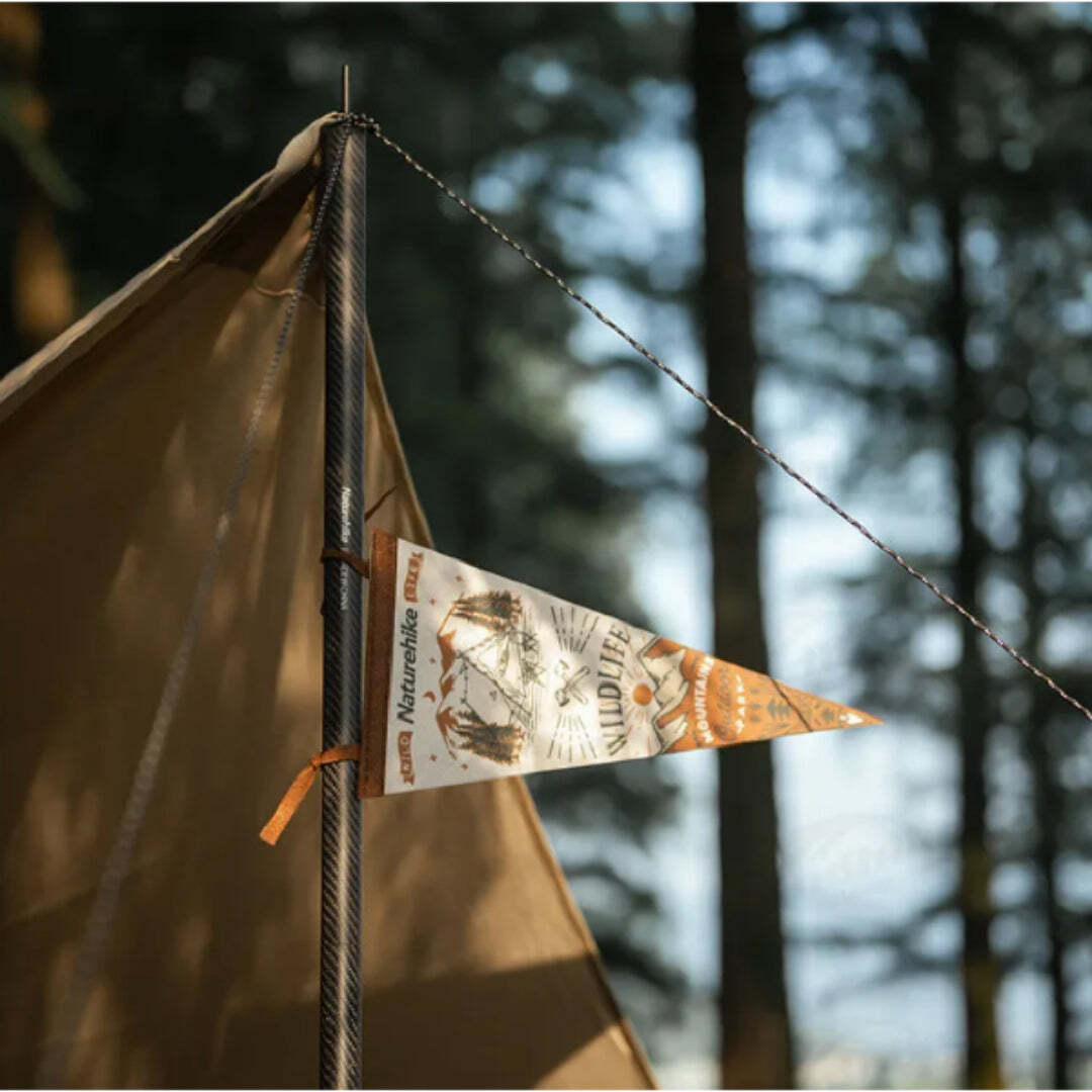Bendera Kem Felt Segitiga Naturehike Flagstar