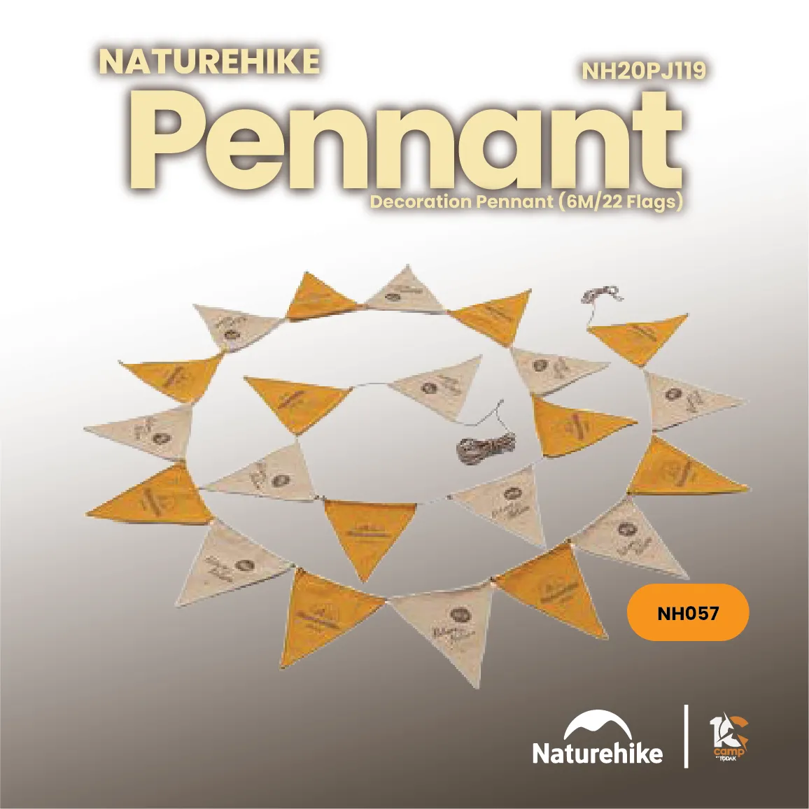 Bendera Hiasan Pennant Naturehike