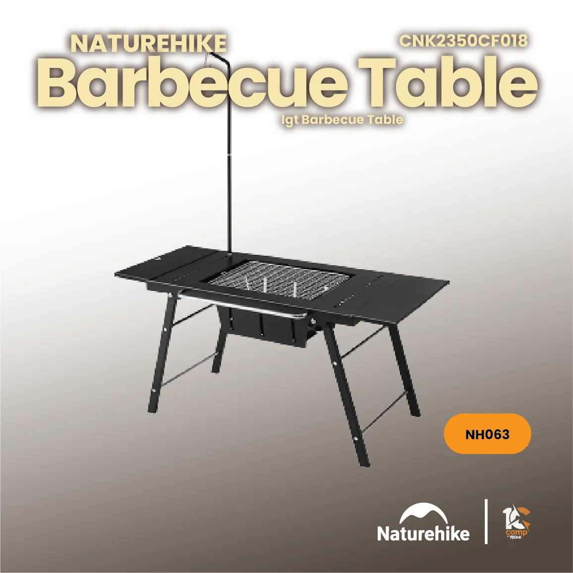 Meja BBQ IGT Naturehike CNK2350CF018