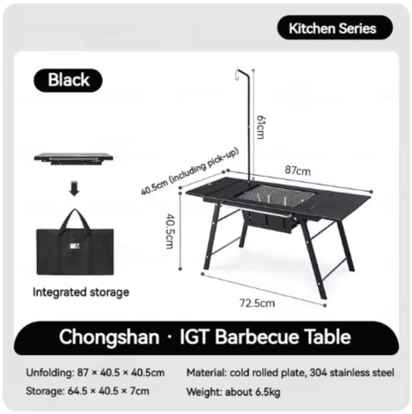 Meja BBQ IGT Naturehike CNK2350CF018