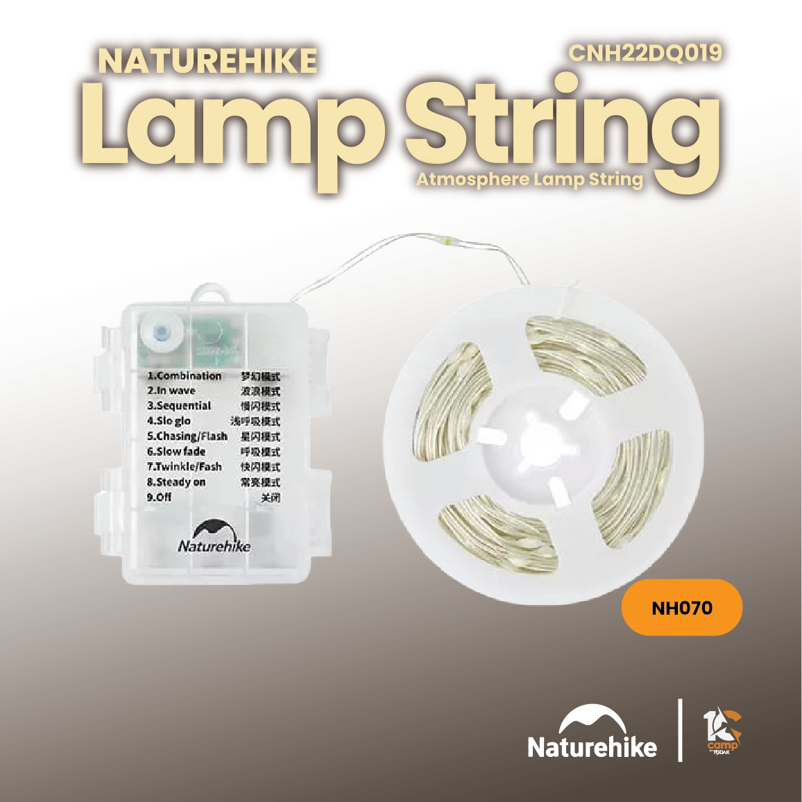 Lampu String Atmosphere Naturehike