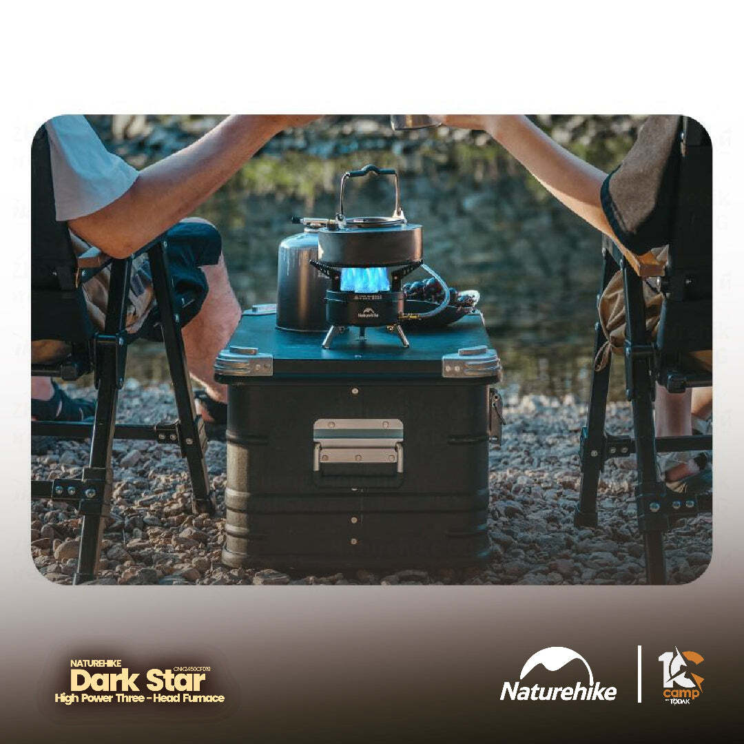 Dapur Gas 3 Pembakar Naturehike Dark Star 3300W